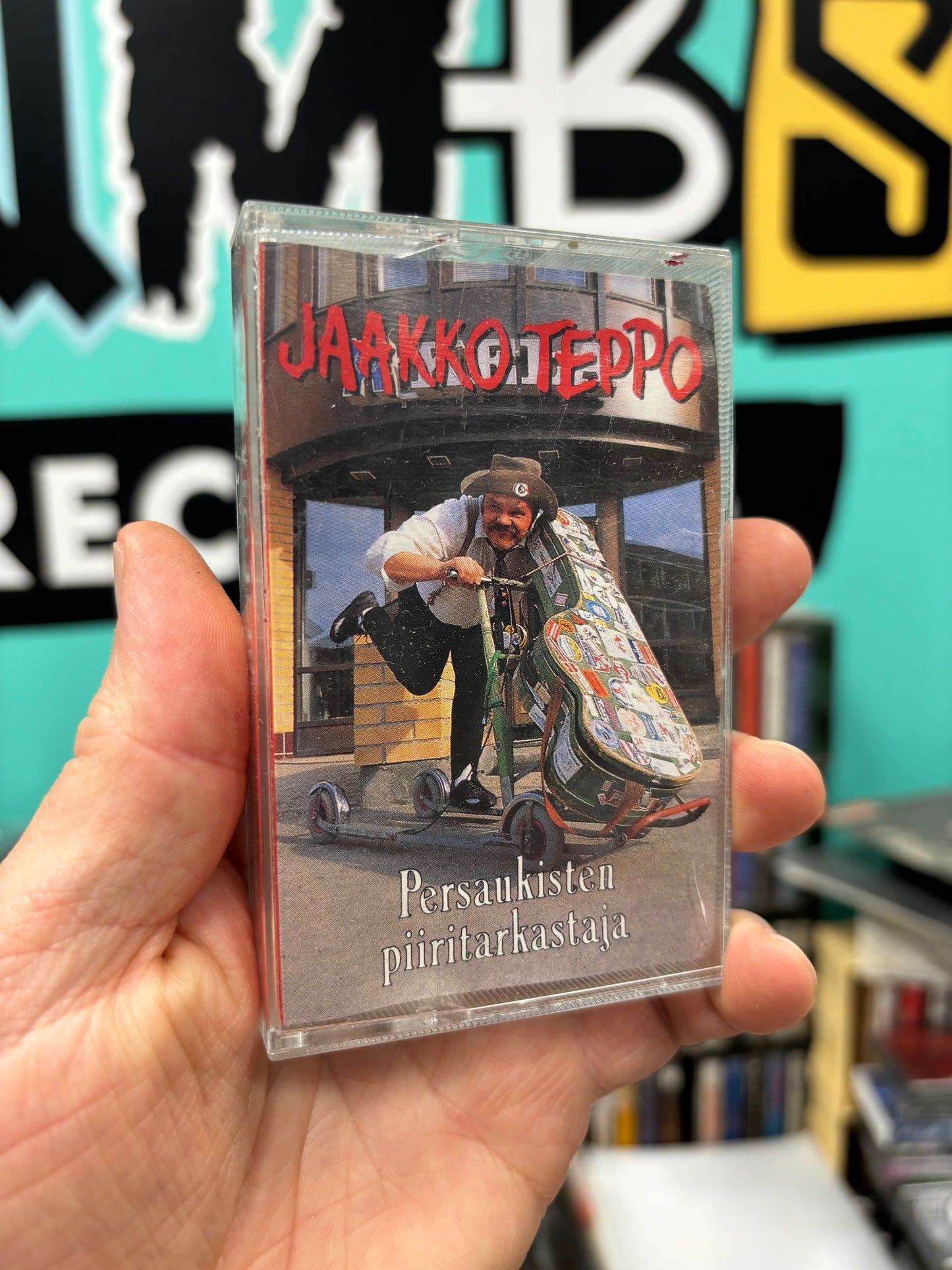 Jaakko Teppo: Persaukisten Tilintarkastaja, C-cassette, Only cassette pressing, AXR, Finland 1995