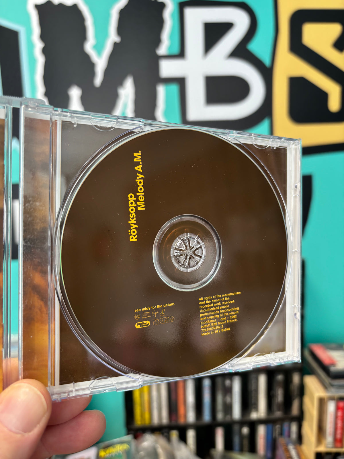 Röyksopp: Melody A.M., CD, Labels, Virgin, Wall Of Sound, Europe 2002
