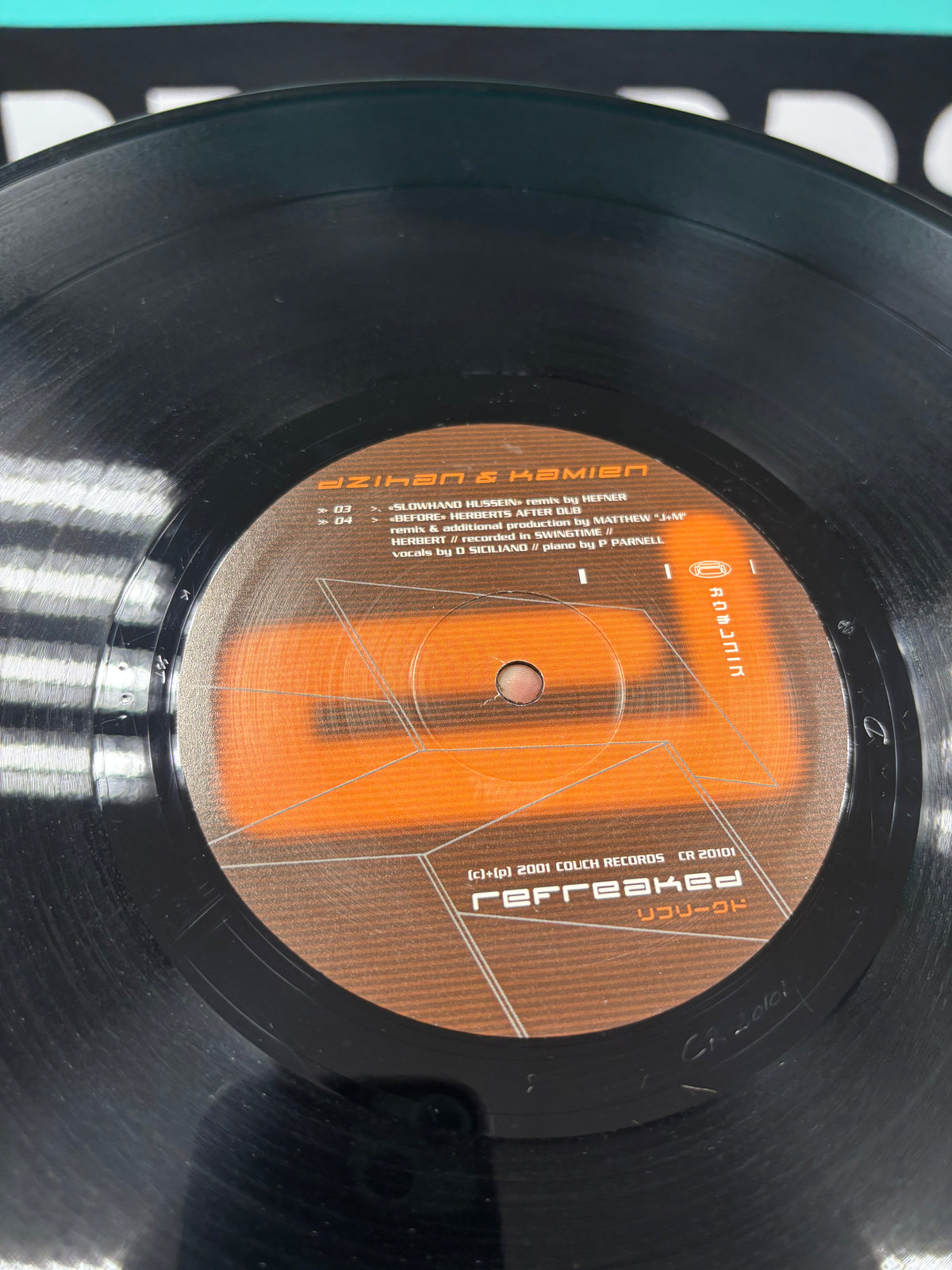 dZihan & Kamien: Refreaked, 3LP, 1st pressing, Only vinyl pressing, Couch Records, Austria 2001