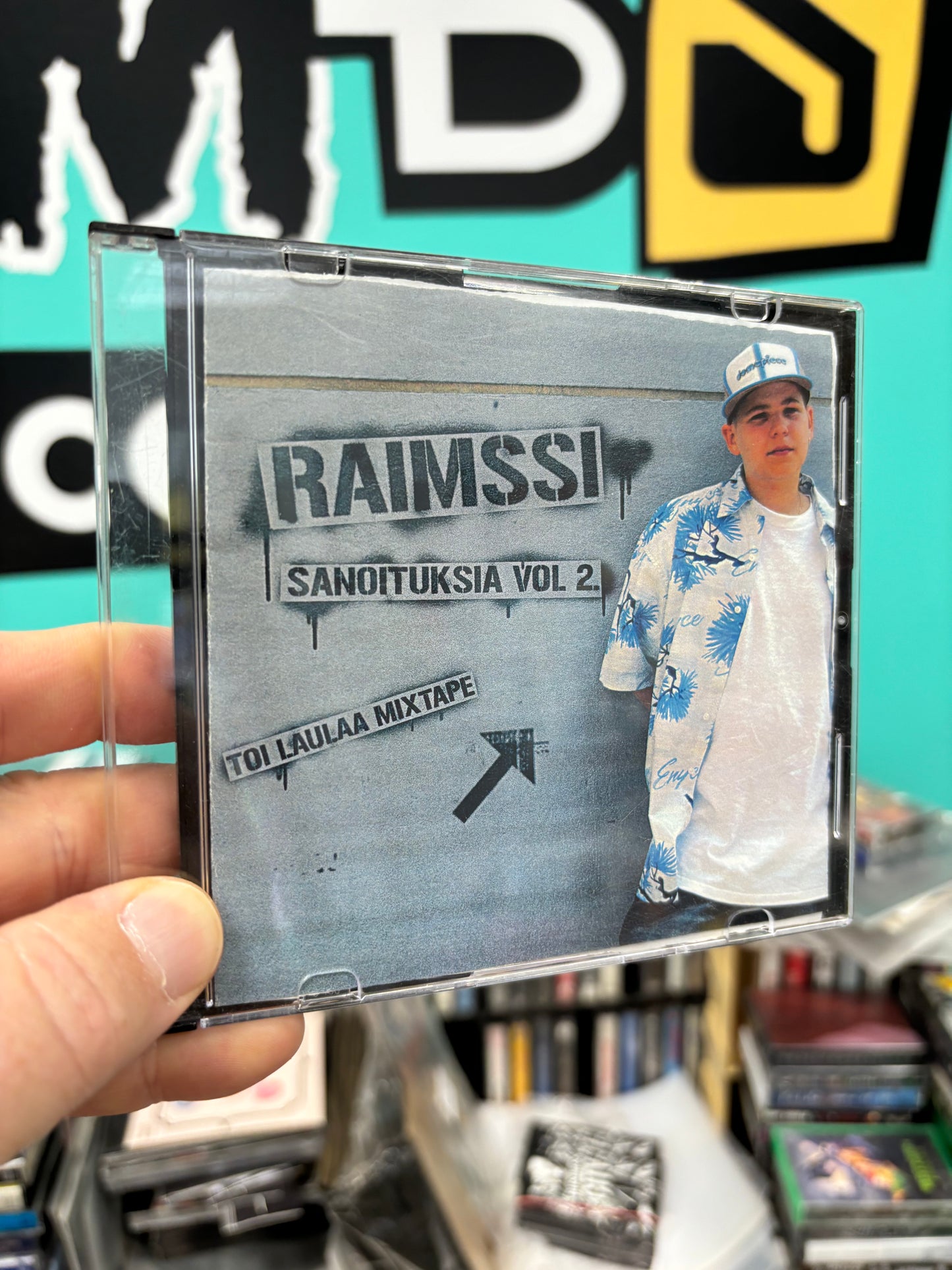 Raimssi: Sanoituksia Vol. 2 Toi Laulaa Mixtape, CDr, Only pressing, Mixed, Turnin’ Records, Finland 2004