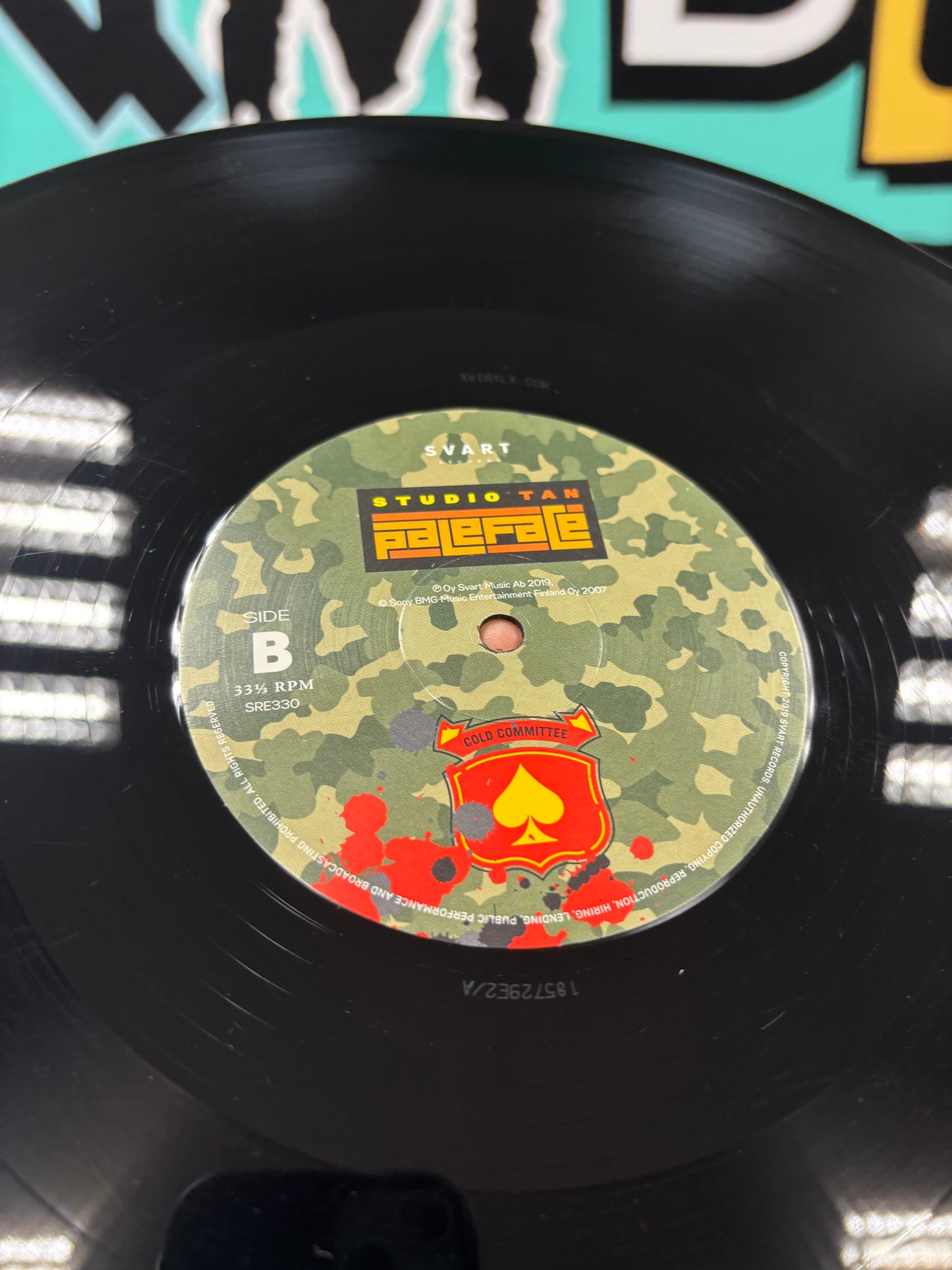 Paleface: Studio Tan, 2LP, gatefold, reissue, Limited Edition, Svart Records, Finland 2019