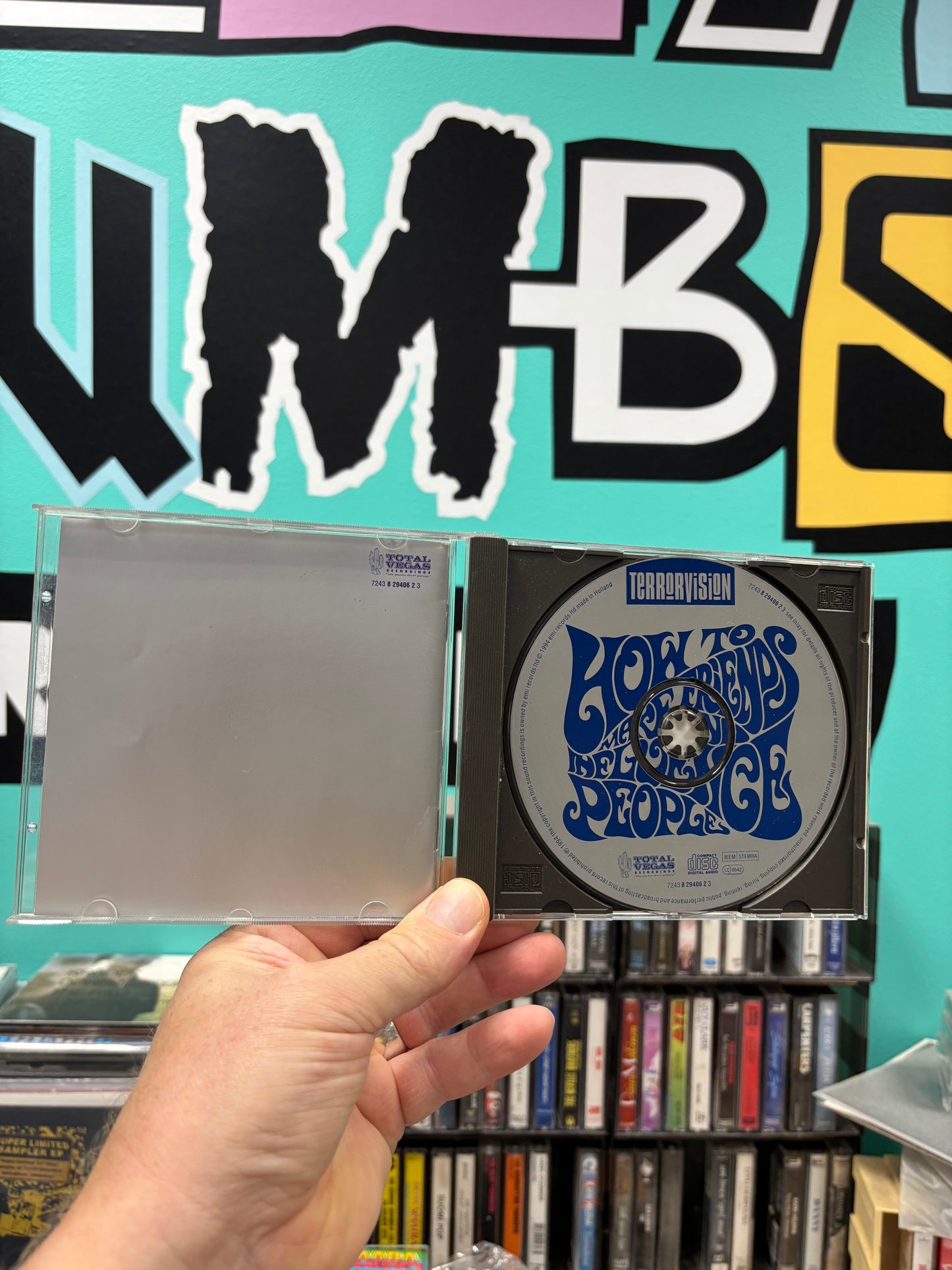 Terrorvision: How To Make Friends And Influence People, CD, Total Vegas Recordings, Europe 1994