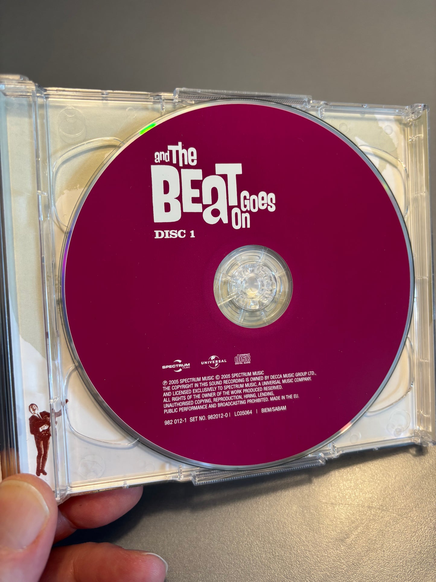 And The Beat Goes On, 2CD, Only pressing, Compilation, Spectrum Music, Universal, Europe 2005