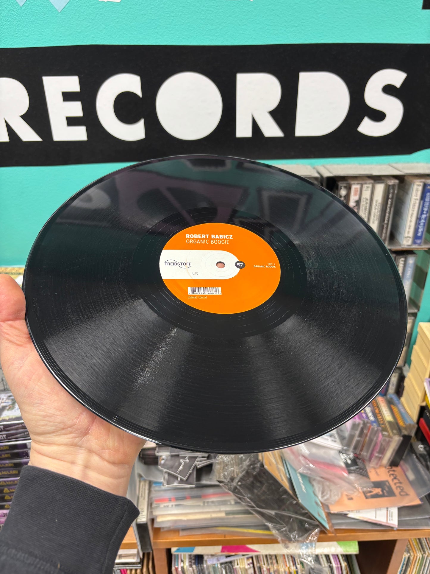 Robert Babicz: Organic Boogie, 12inch, Only pressing, Treibstoff, Germany 2005