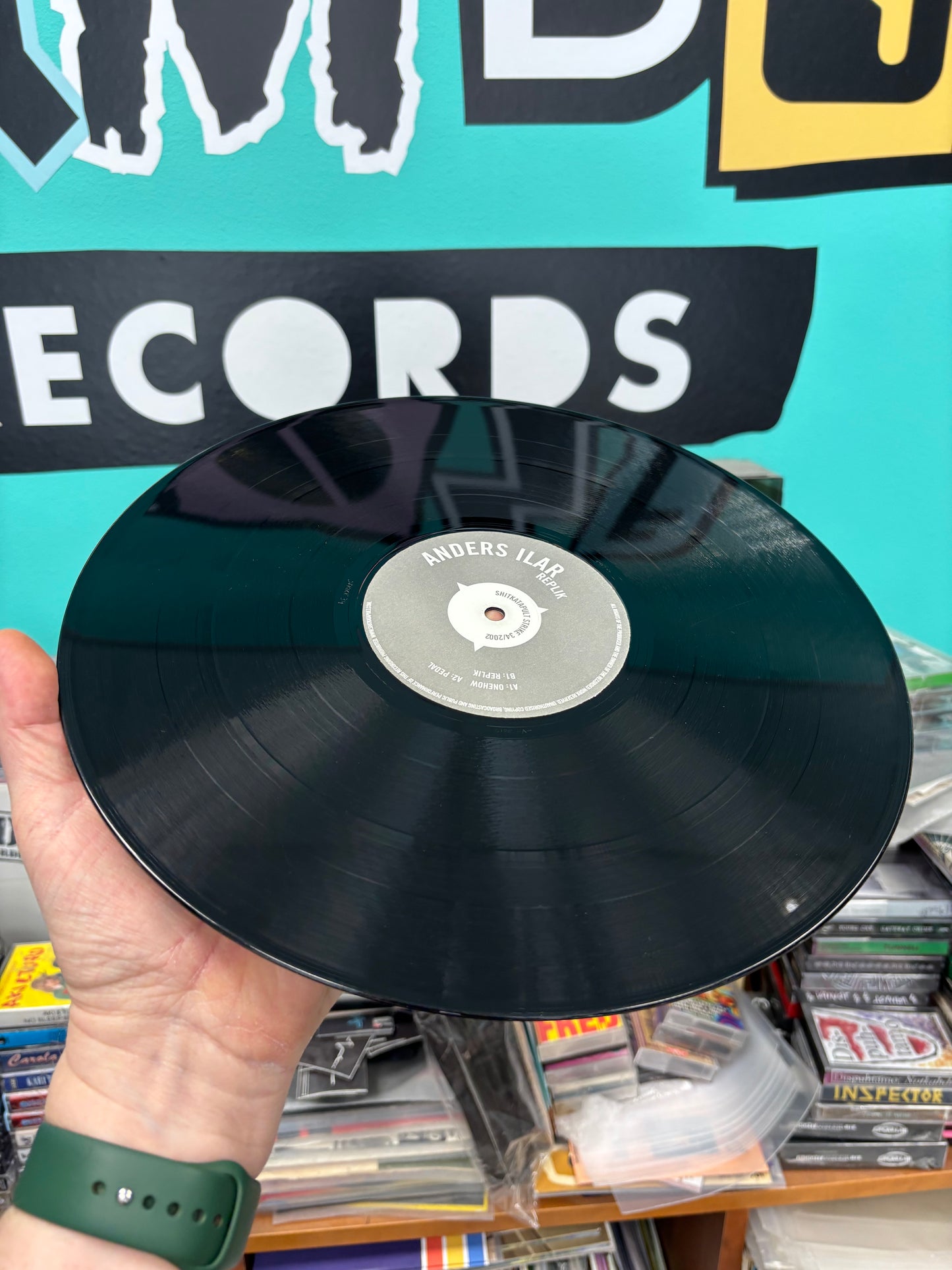 Anders Ilar: Replik, 12inch, Only pressing, Shitkatapult, Germany 2002