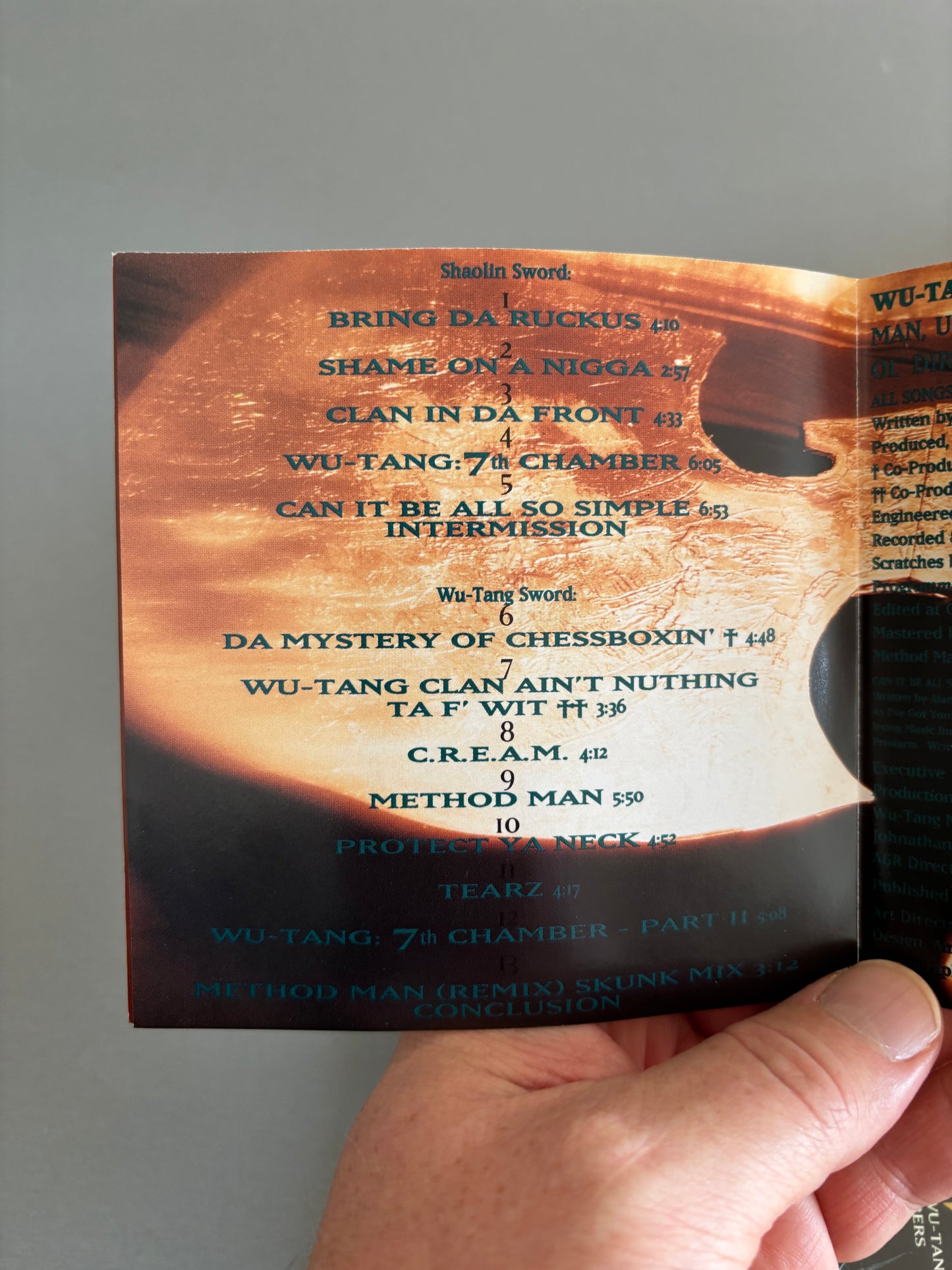 Wu-Tang Clan: Enter The Wu-Tang (36 Chambers), CD, Loud Records, RCA, BMG, Europe 1994