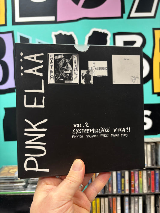 Punk Elää Vol. 2 - Systeemissäkö Vika?! (Finnish Private Press Punk 1980), 3x7inch, Insert, Box Set, reissue, Limited Edition, compilation, Only box set pressing, Svart Records, Finland 2020
