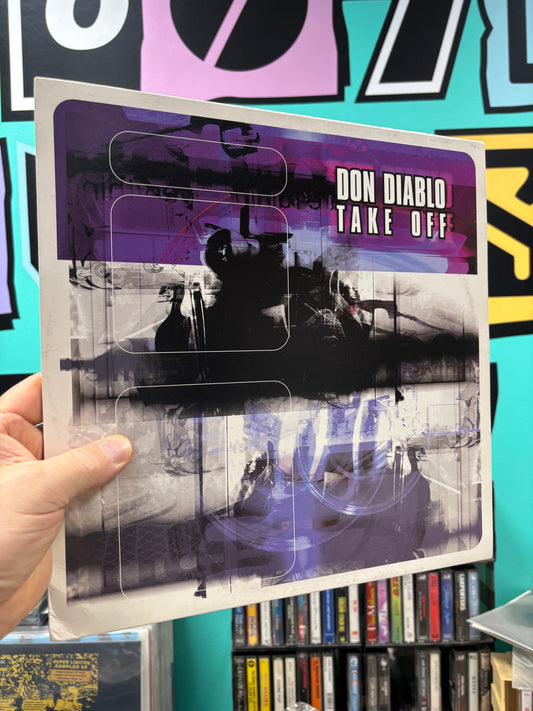 Don Diablo: Take Off, 12inch, 1st pressing, Refuse, Netherlands 2001