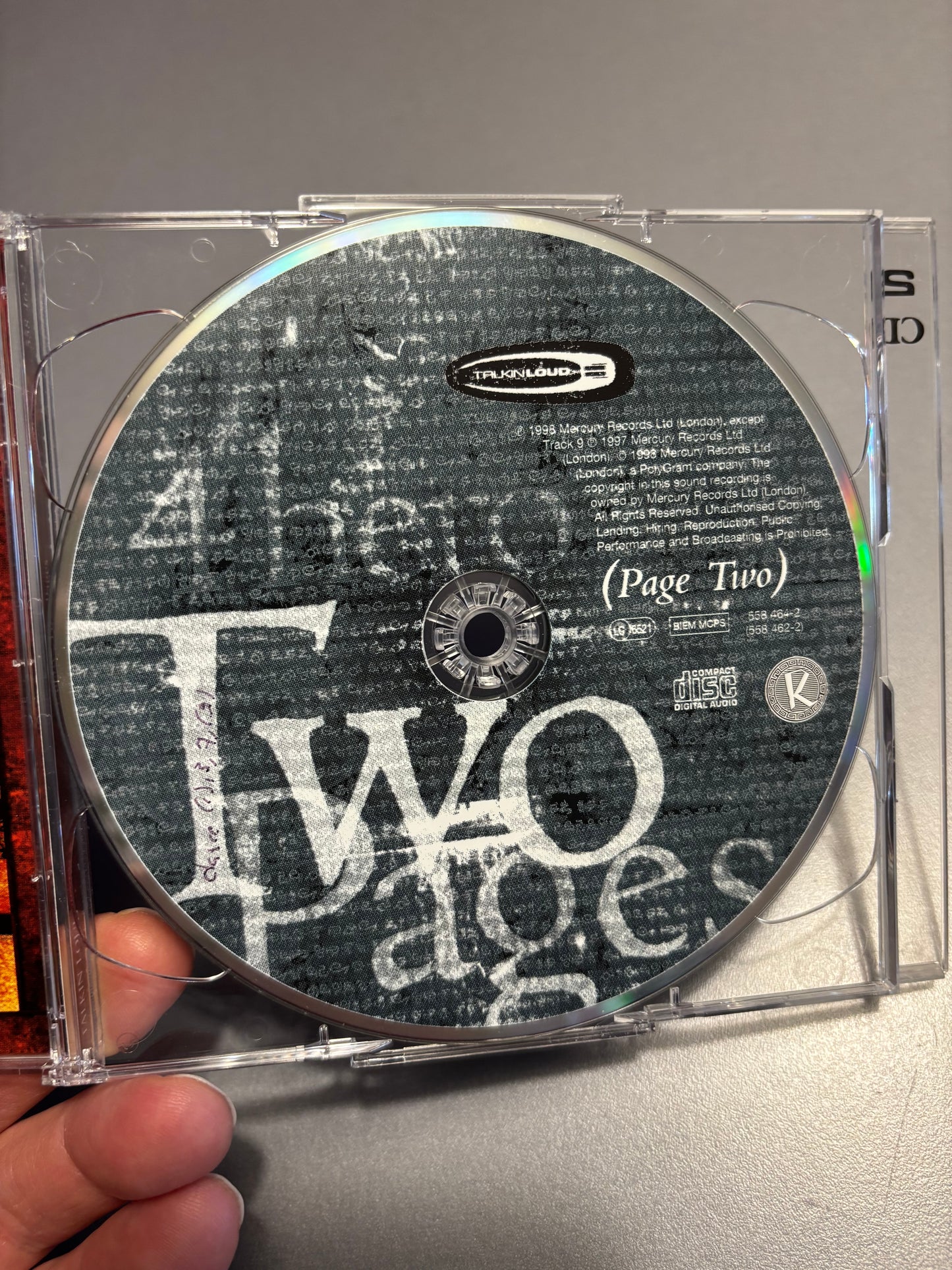 4 Hero: Two Pages, 2CD, Enhanced, Talkin’ Loud, UK 1998