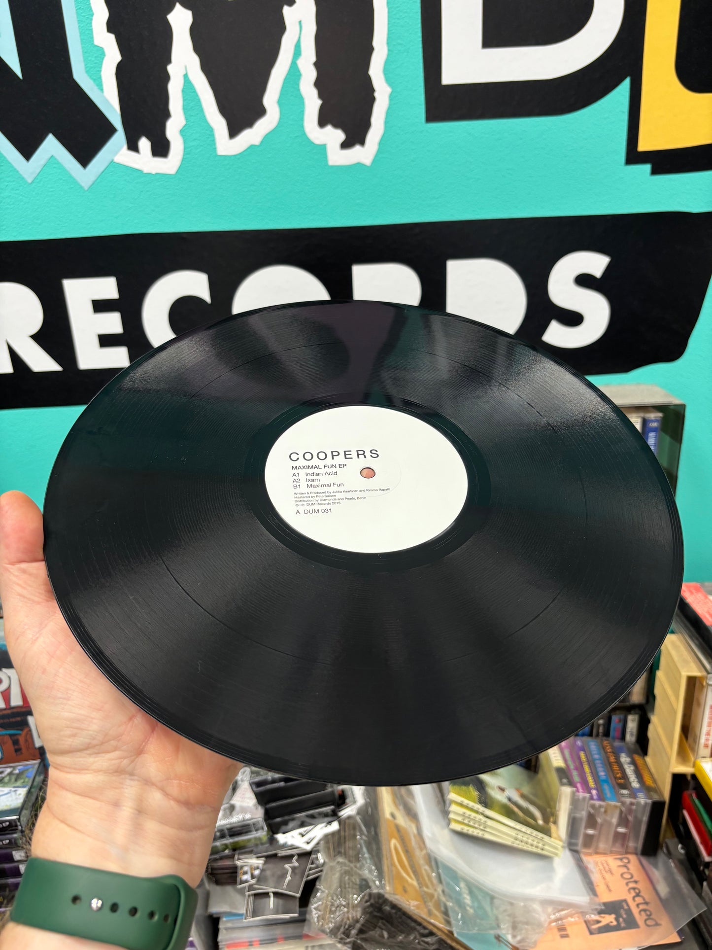 Coopers: Maximal Fun EP, 12inch, Only official pressing, Dum Records, Finland 2015