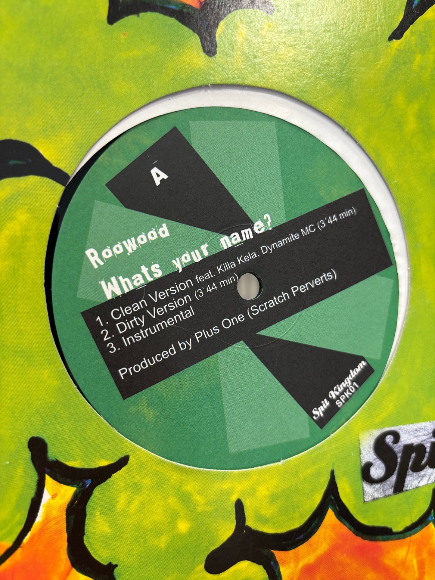 Rookwood: What’s Your Name?/Ringside, 12inch, Only official pressing, Spit Kingdom, UK 2005