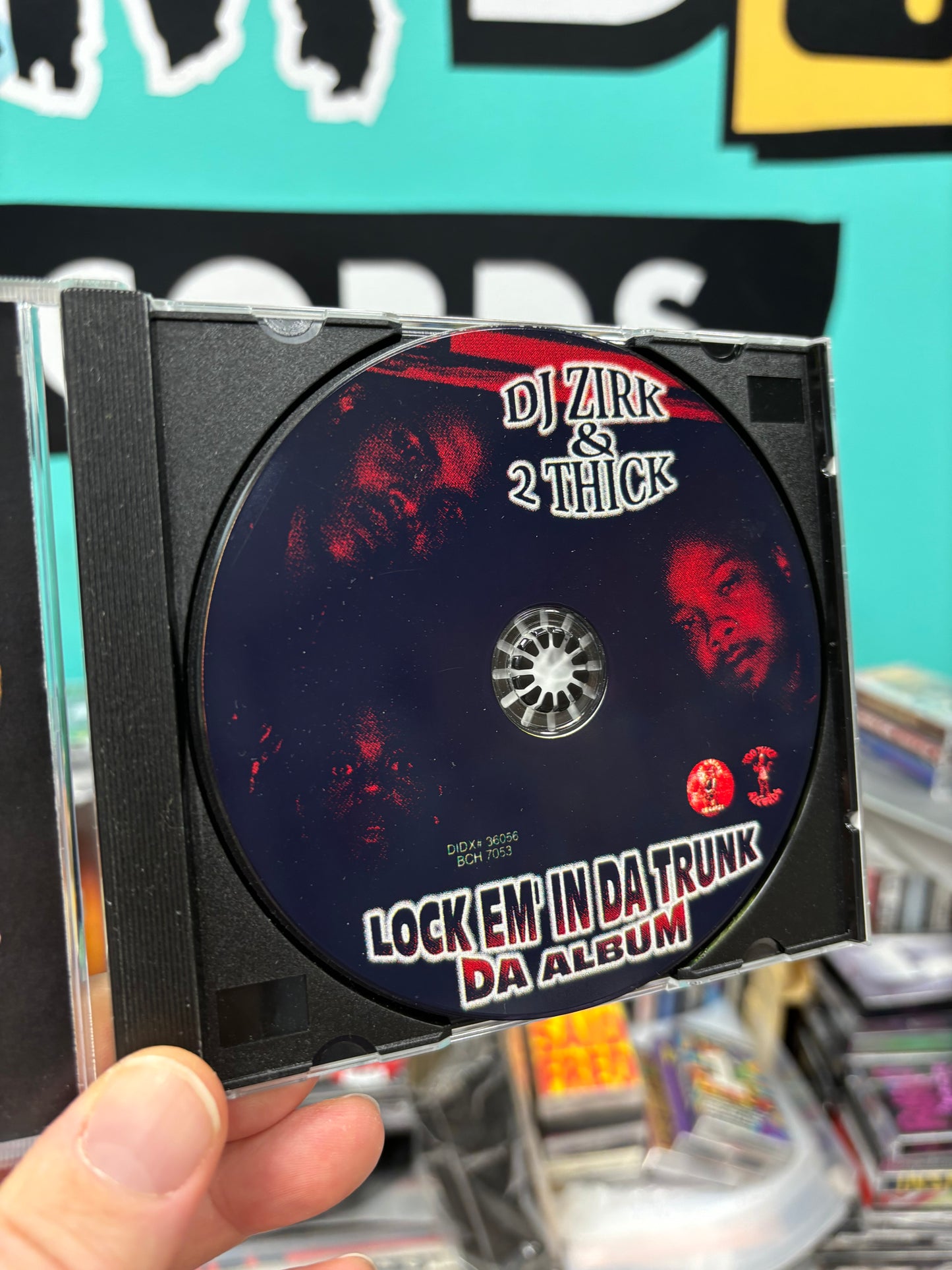 DJ Zirk & 2 Thick: Lock Em’ In Da Trunk Da Album, CDr, reissue, Big Cheeze Records, II Thick Records, US 2009