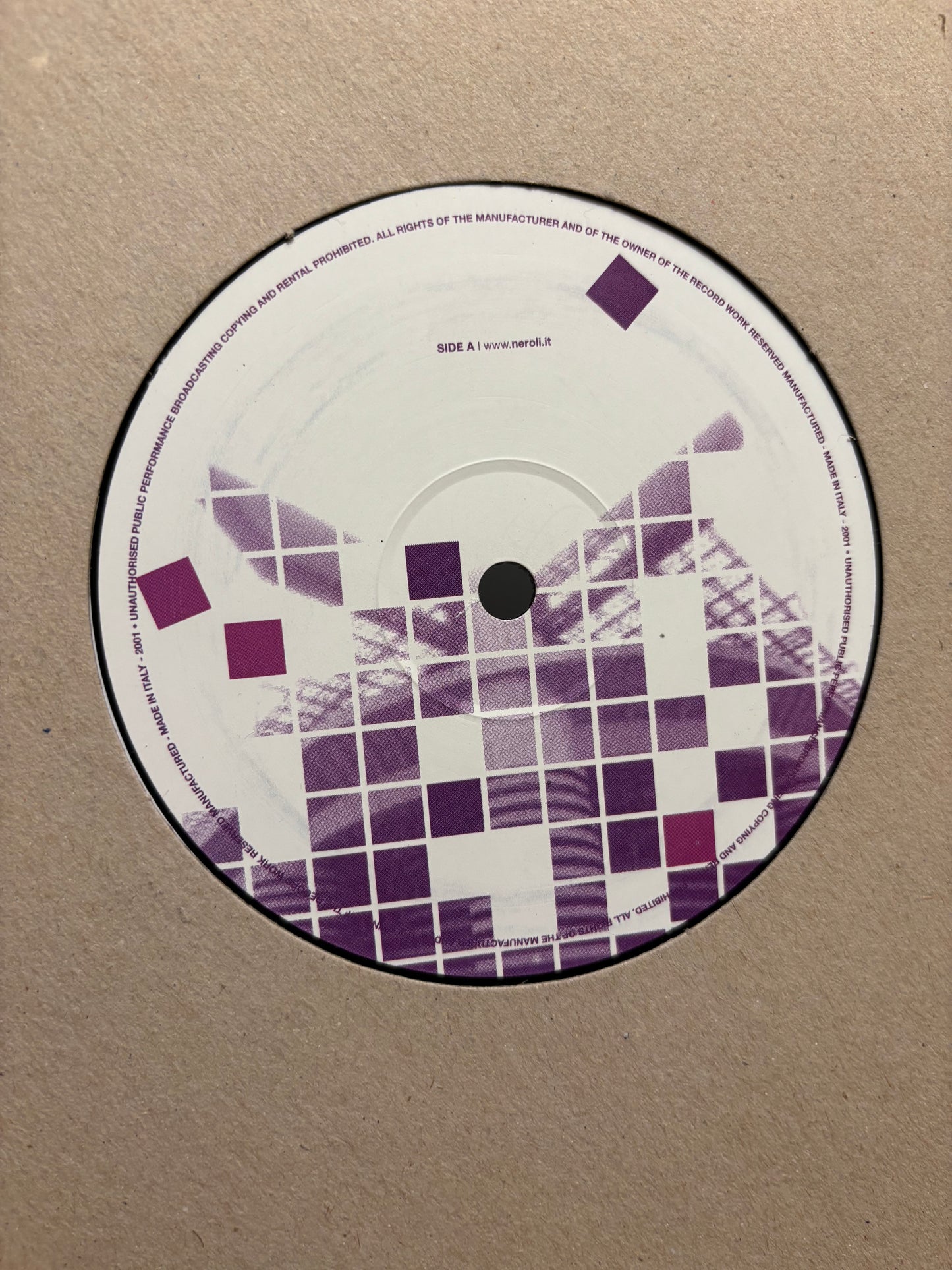 Nutmeg: Oscar’s Shed, 12inch, Only official pressing, Neroli, Italy 2001