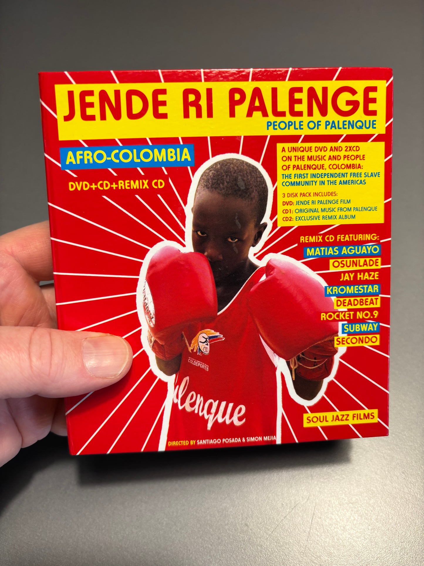 Jende Ri Palenge - People Of Palenque, 2CD + DVD, Box Set, Only CD pressing, Soul Jazz Films, UK 2012