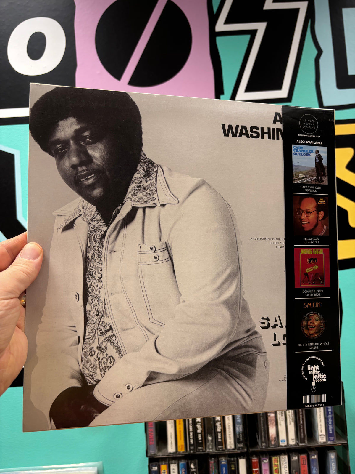 Albert Washington: Sad And Lonely, LP, reissue, Limited Edition, RSD, Tidal Waves Music, UK & Europe 2019