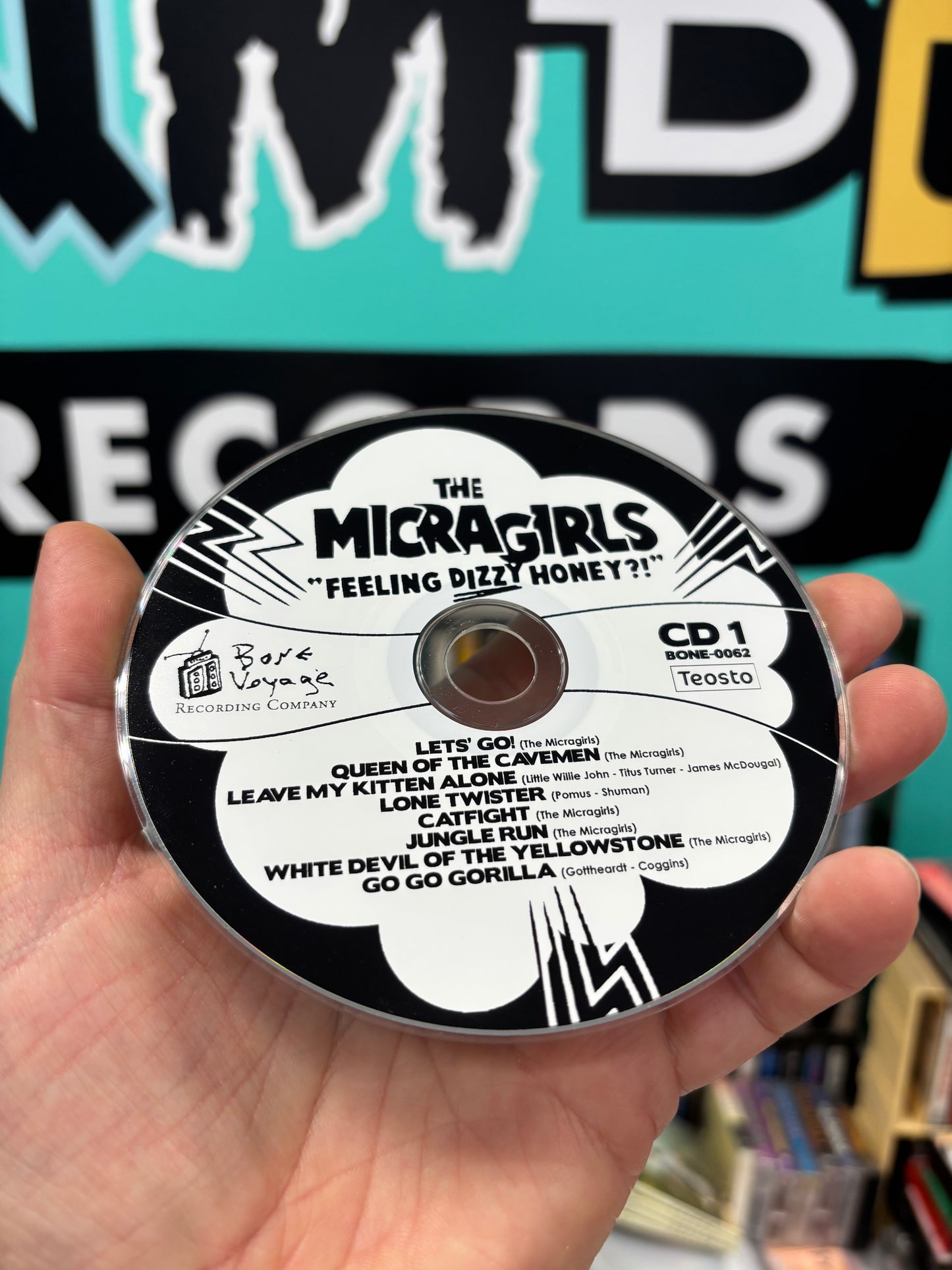 The Micragirls: Feeling Dizzy Honey?!, 2CD, Compilation, Bone Voyage Recording Company, Finland 2007