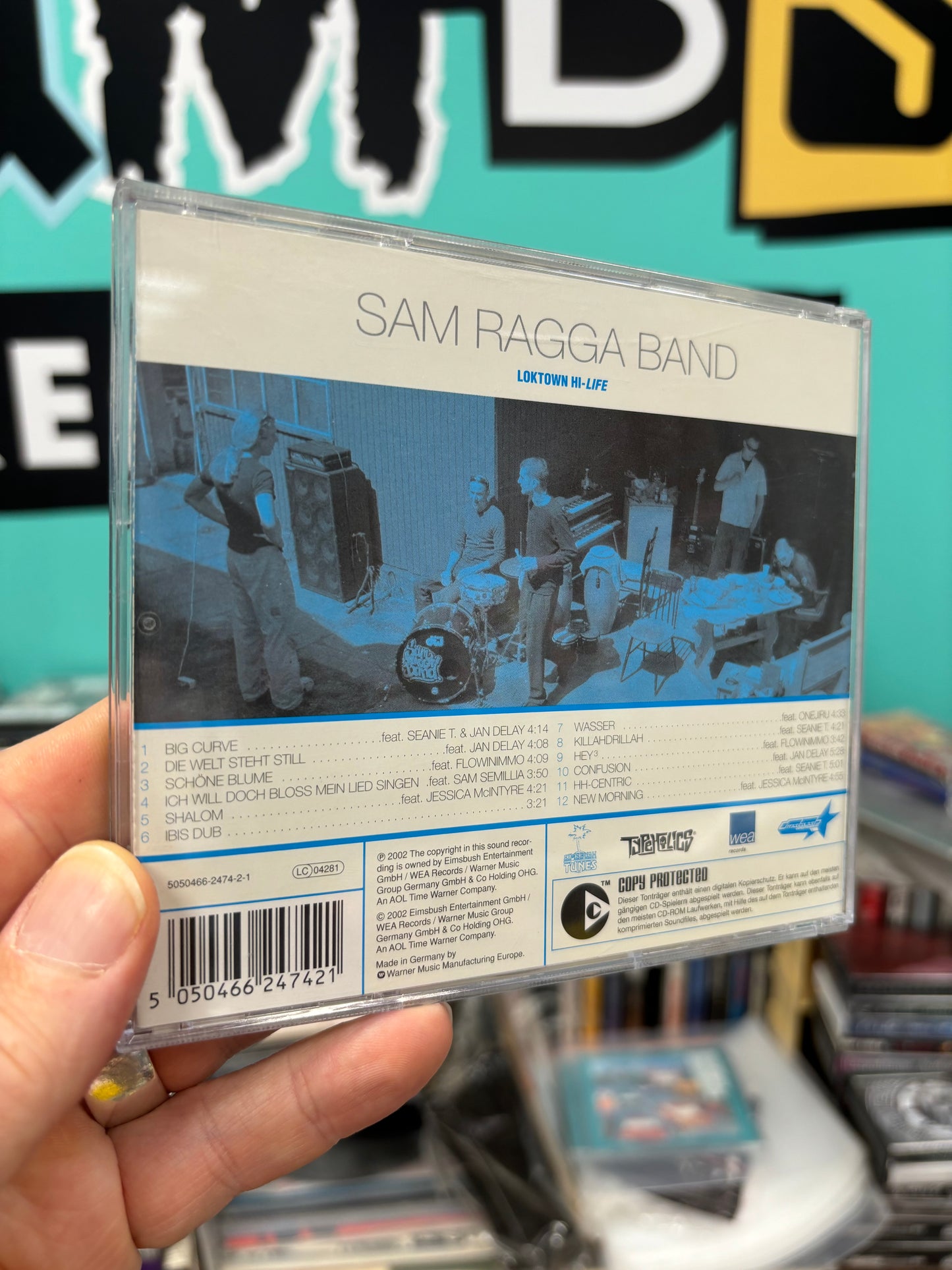 Sam Ragga Band: Loktown Hi-Life, CD, WEA Records, Germany 2002