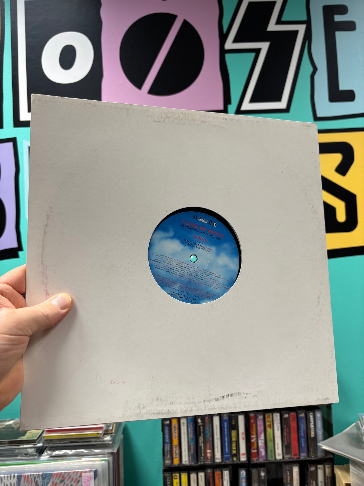 Busta Rhymes feat. Kelis & Will.i.am: I Love My Chick, 12inch, promo, Interscope Records, Europe 2006