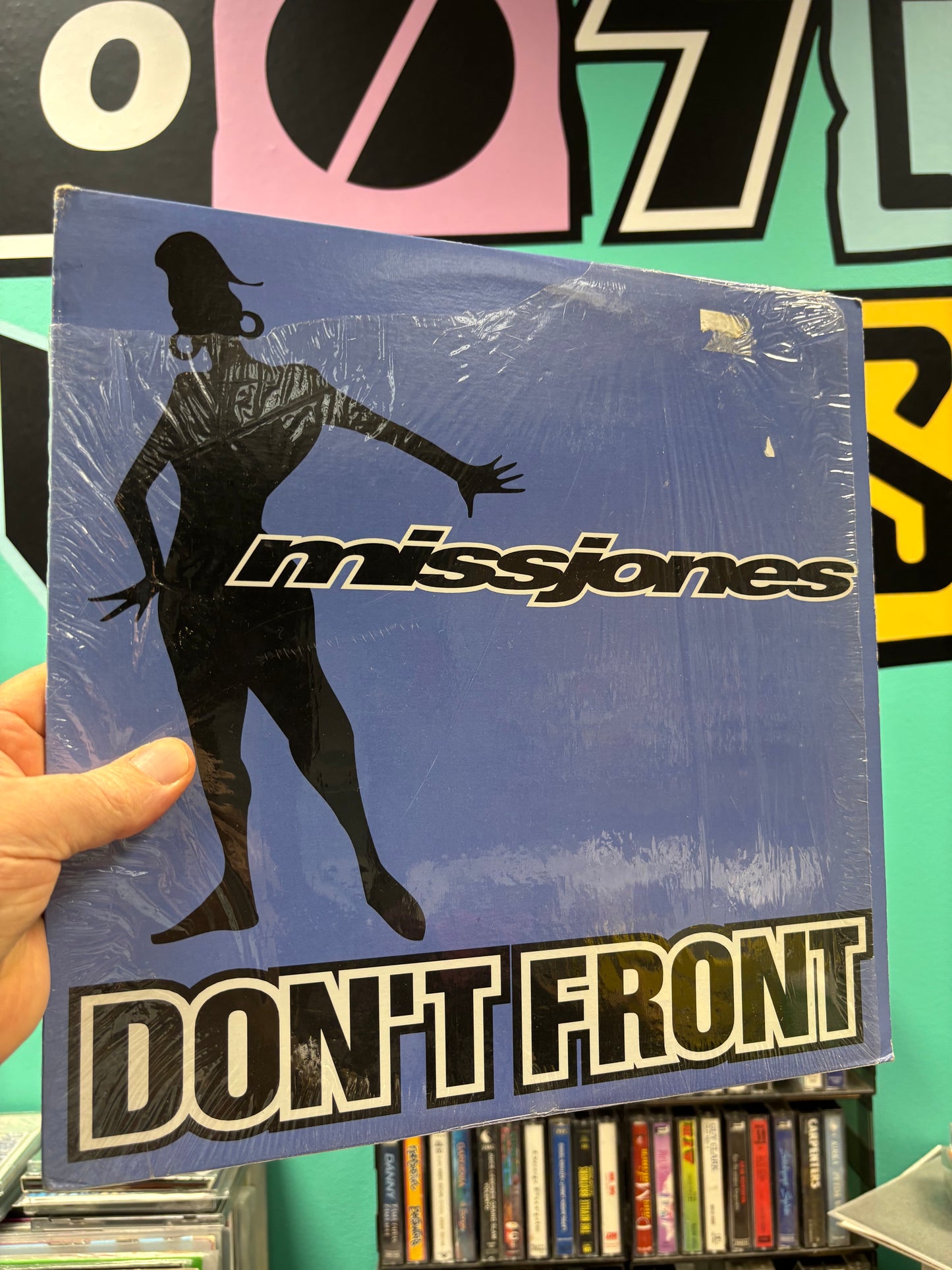 Miss Jones: Don’t Front, 12inch, Only official vinyl pressing, StepSun Music Entertainment, US 1994