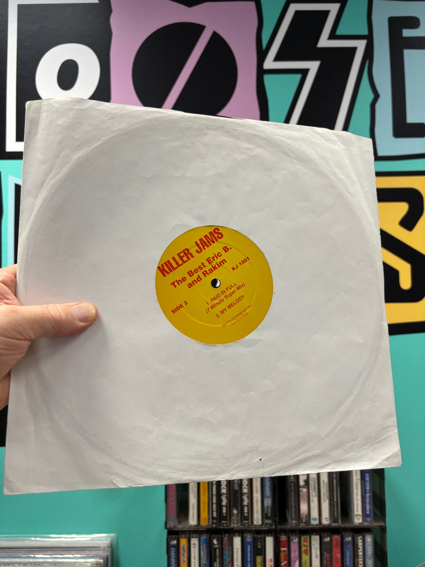 Eric B. & Rakim: Killer Jams The Best Eric B. And Rakim, 12inch, Promo, Special Version For DJ’s only, Unofficial release, Not On Label, US 1996