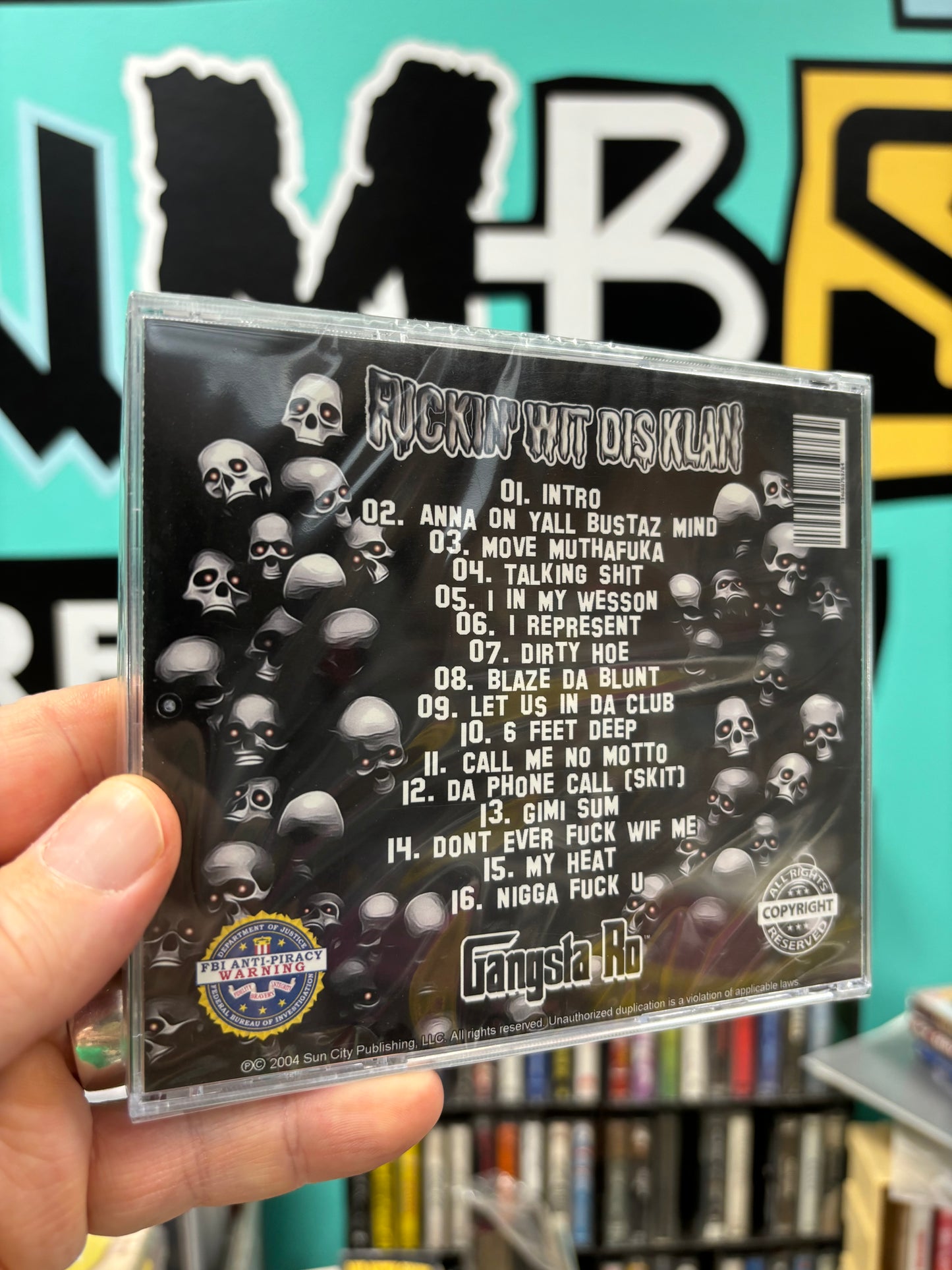 HULLU VARASTOALE -20%‼️‼️‼️Krucifix Klan: Fuckin’ With Dis Klan, CDr, reissue, Gangsta Ro Productions, US 2020