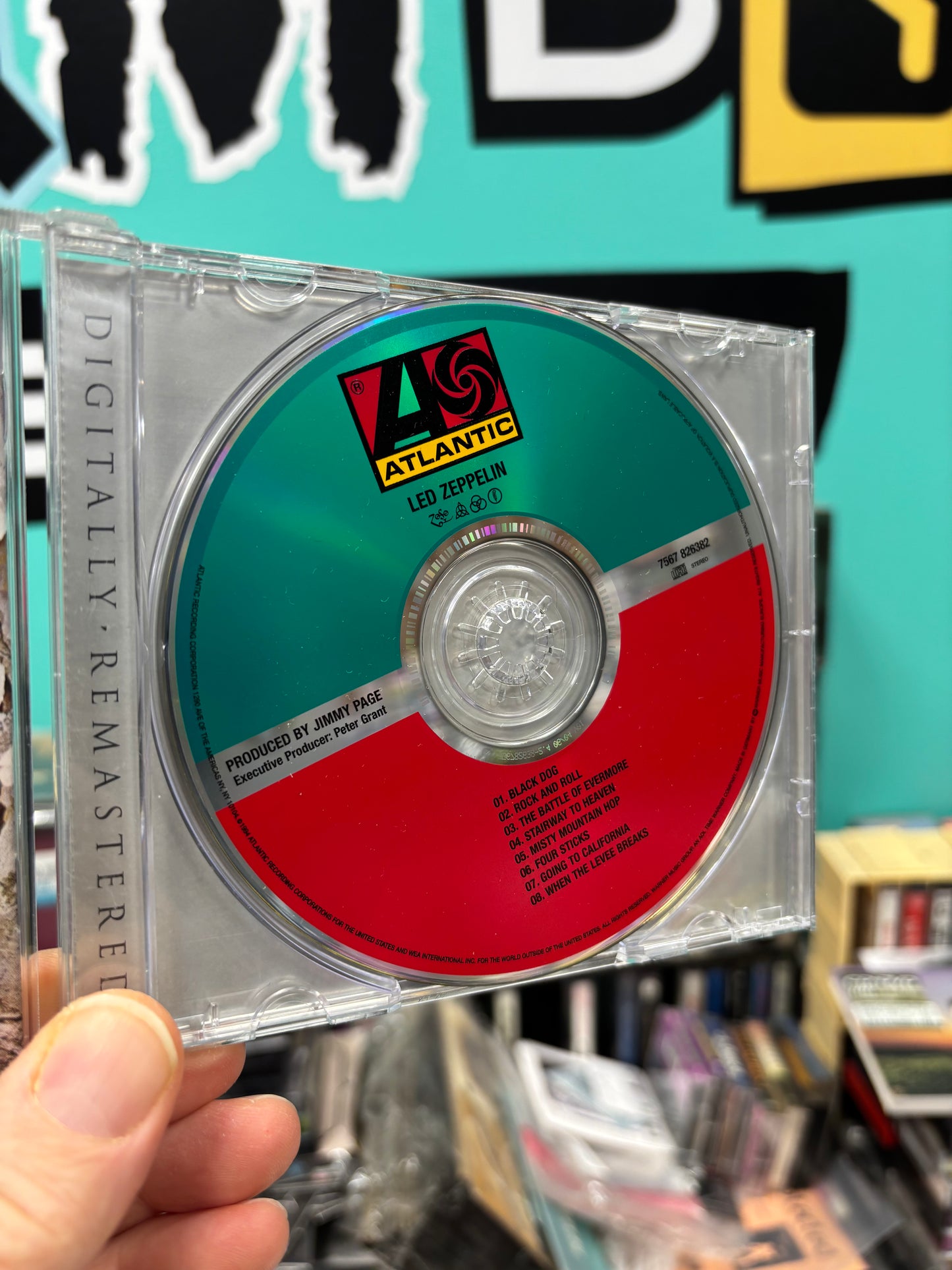 Led Zeppelin: Untitled, CD, reissue, remastered, Atlantic, Europe 2004