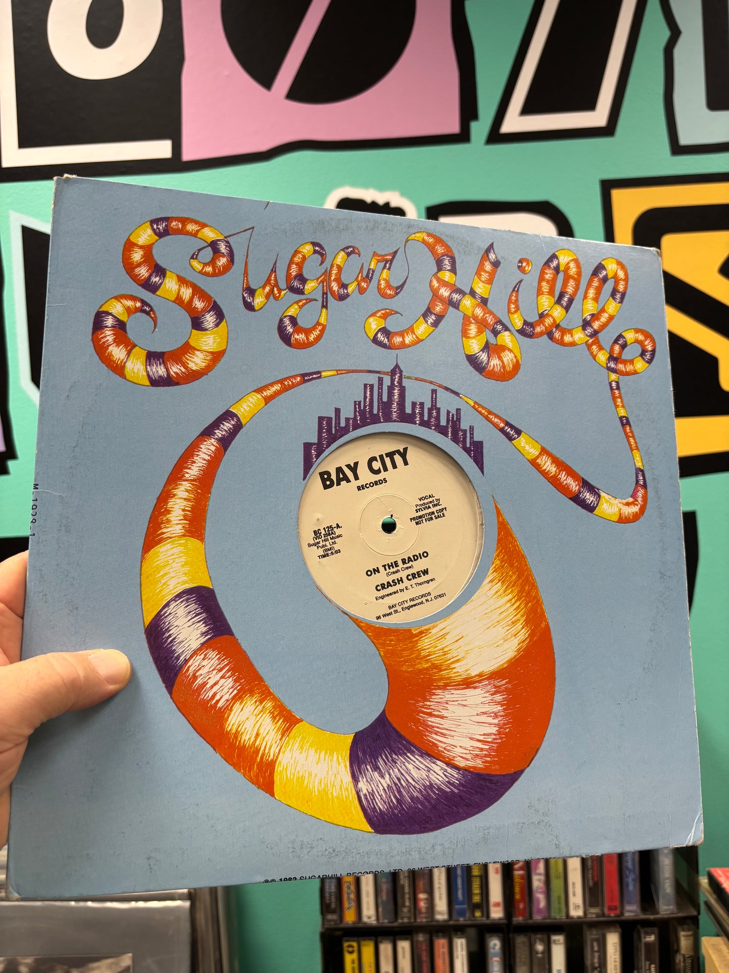 Crash Crew: On The Radio, 12inch,  reissue, promo, Bay City Records, US year?