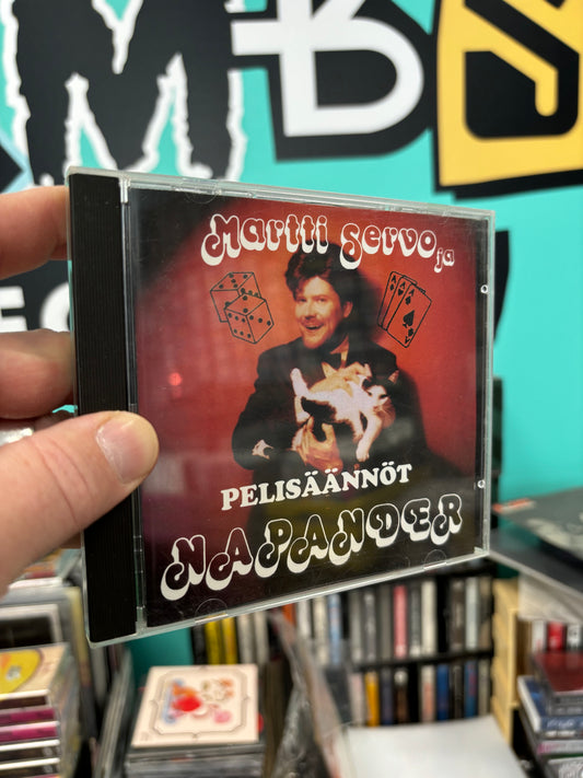 Martti Servo & Napander: Pelisäännöt, CD, Only pressing?, Jupiter, Texicalli Records, Finland 1998