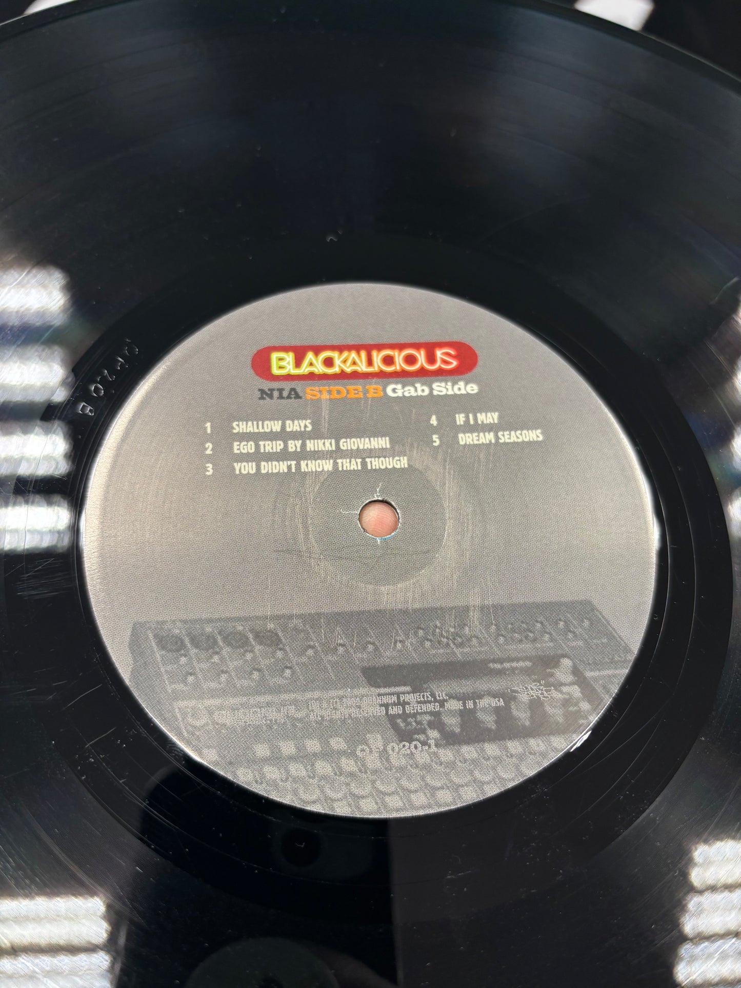 Blackalicious: Nia, 2LP, US 1st pressing, gatefold, Quannum Projects, Sub Verse Music, US 2000