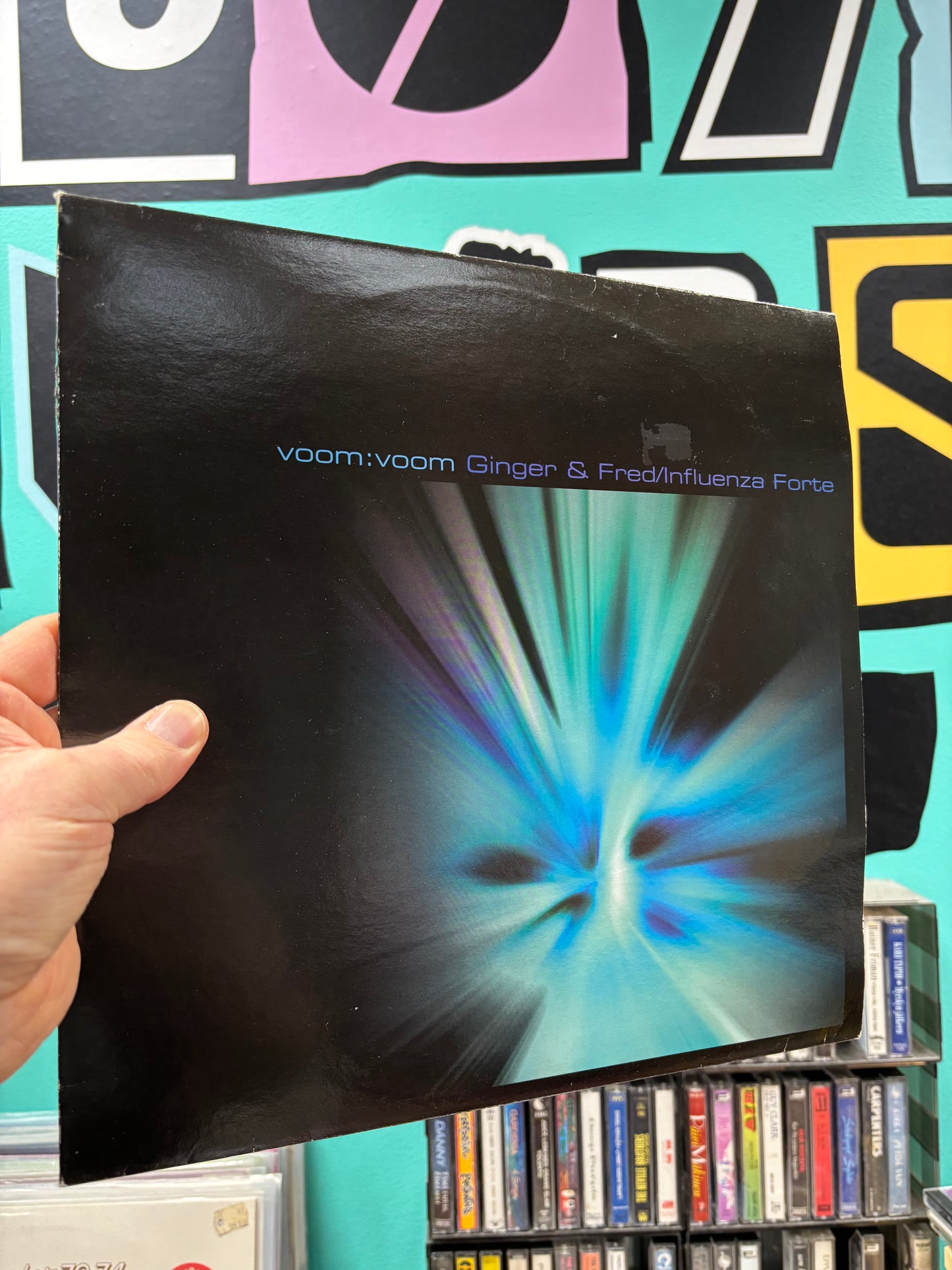 Voom:Voom: Ginger & Fred/Influenza Forte, 12inch, Only pressing, Compost Records, Germany 2001