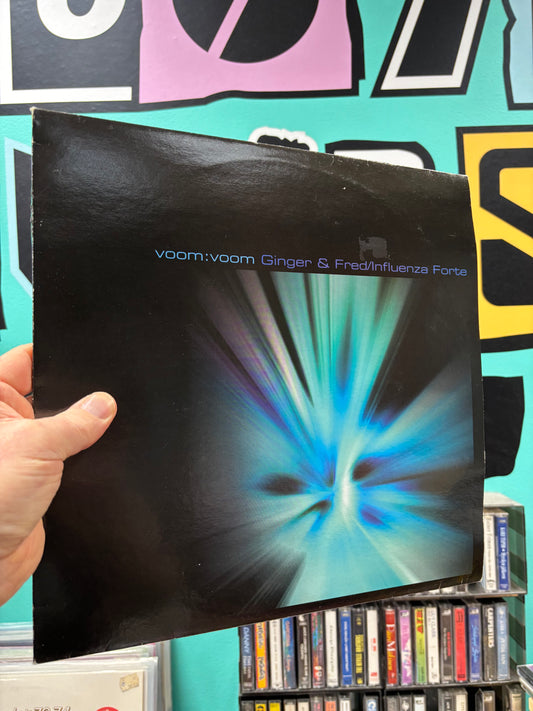 Voom:Voom: Ginger & Fred/Influenza Forte, 12inch, Only pressing, Compost Records, Germany 2001