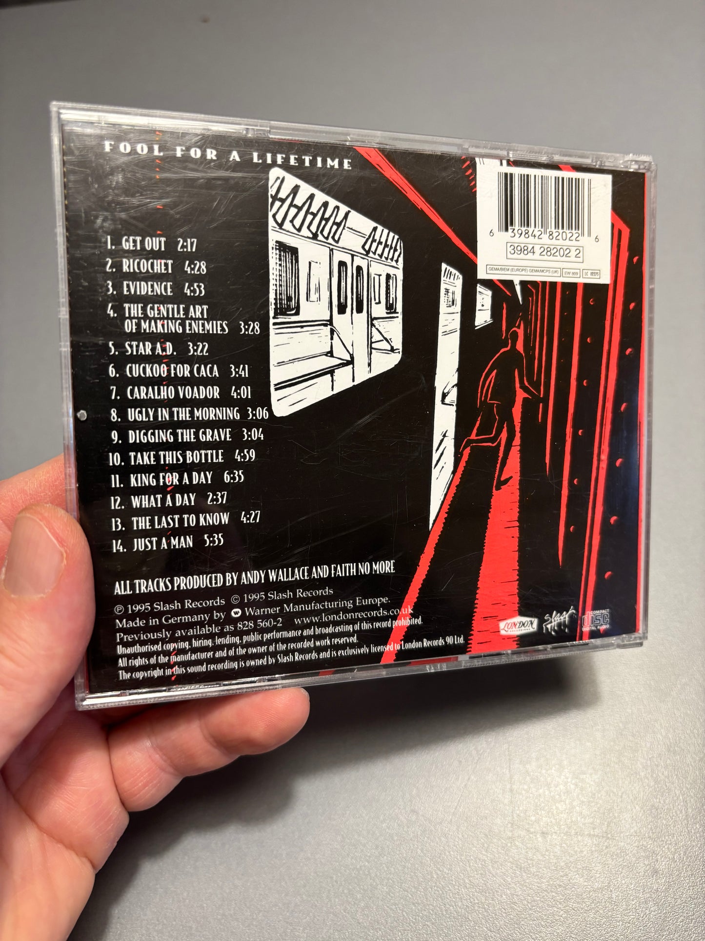 Faith No More: King For A Day Fool For A Lifetime, CD, reissue, Warner Bros. Records, Slash, UK & Europe 2003