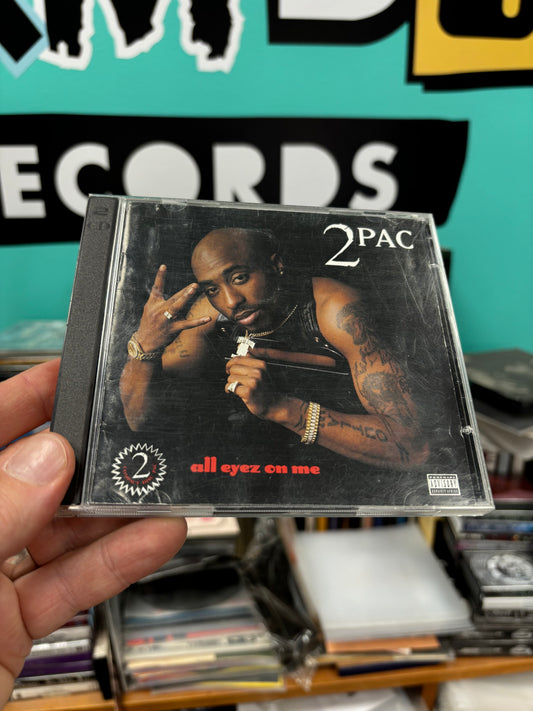 2Pac: All Eyez On Me, 2CD, OG pressing, Interscope Records, Death Row Records, US 1996
