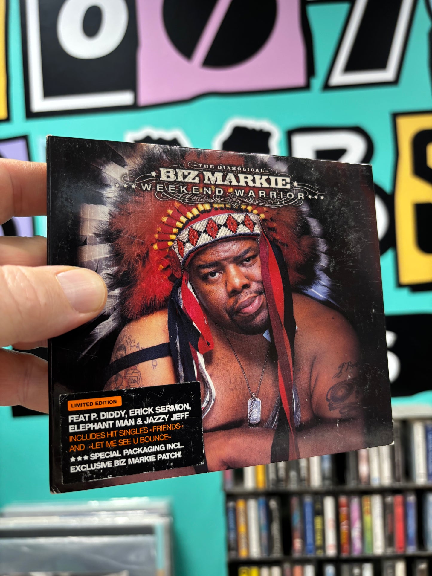 Biz Markie: Weekend Warrior, CD, Limited Edition, Groove Attack Productions, Superrappin, Europe 2003