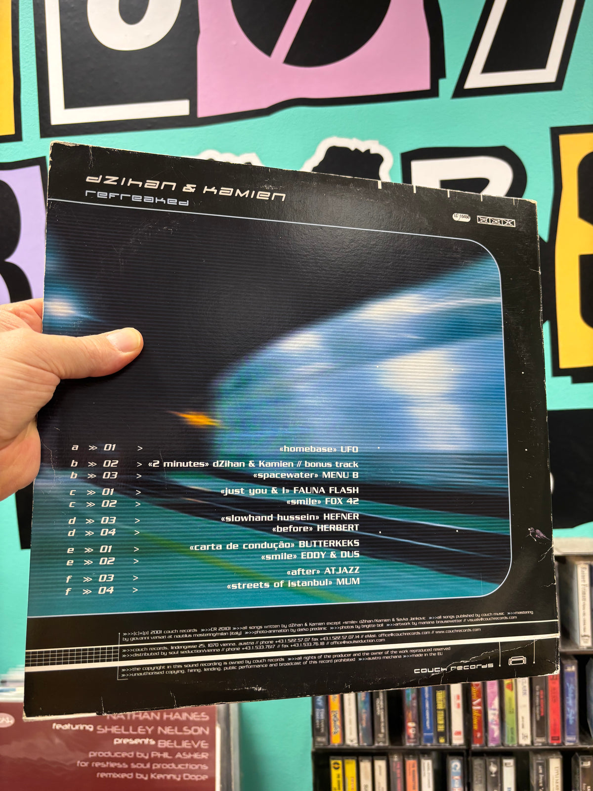 dZihan & Kamien: Refreaked, 3LP, 1st pressing, Only vinyl pressing, Couch Records, Austria 2001