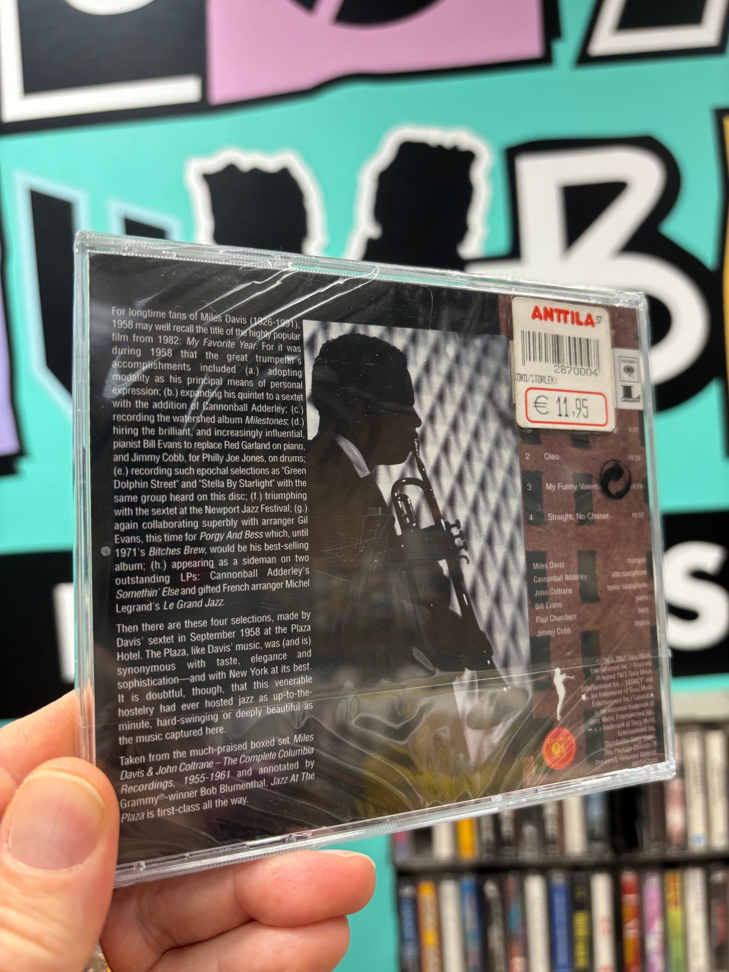 The Miles Davis Sextet: Jazz At The Plaza Vol. I, CD, reissue, remastered, Columbia, Legacy, Europe 2001