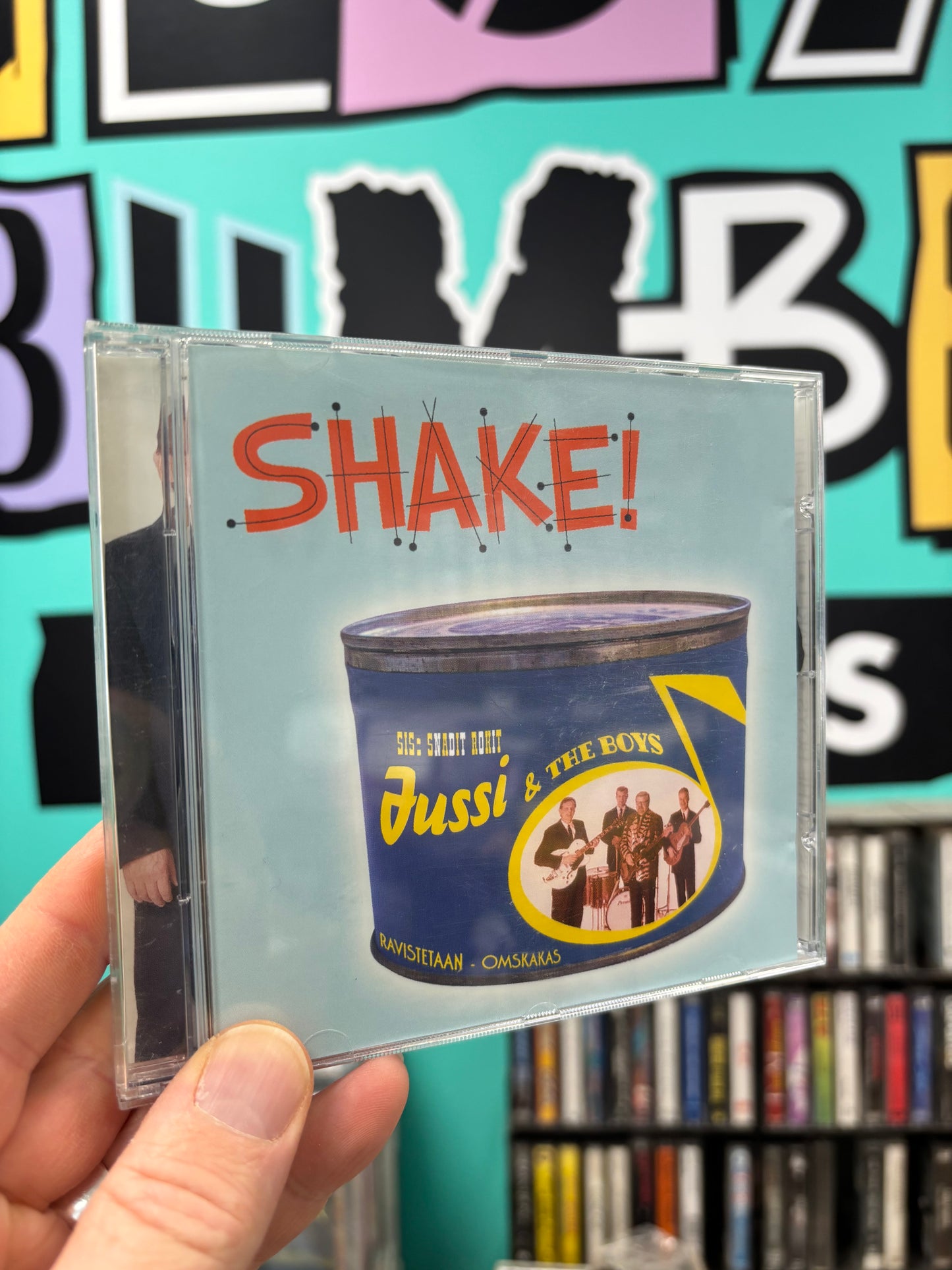 Jussi & The Boys: Shake!, CD, Only pressing, Ding Dong, Finland 2002