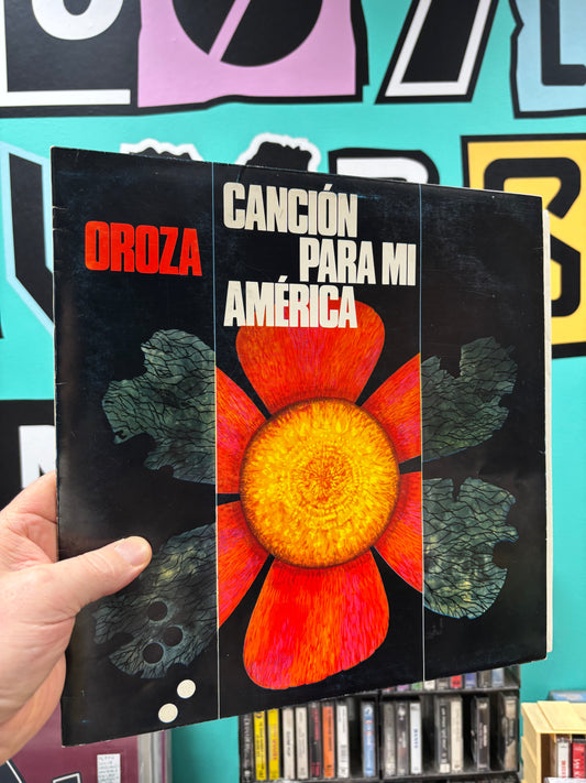 Oroza: Canción Para Mi América, LP, Only pressing, gatefold, Eteenpäin!, Finland 1972