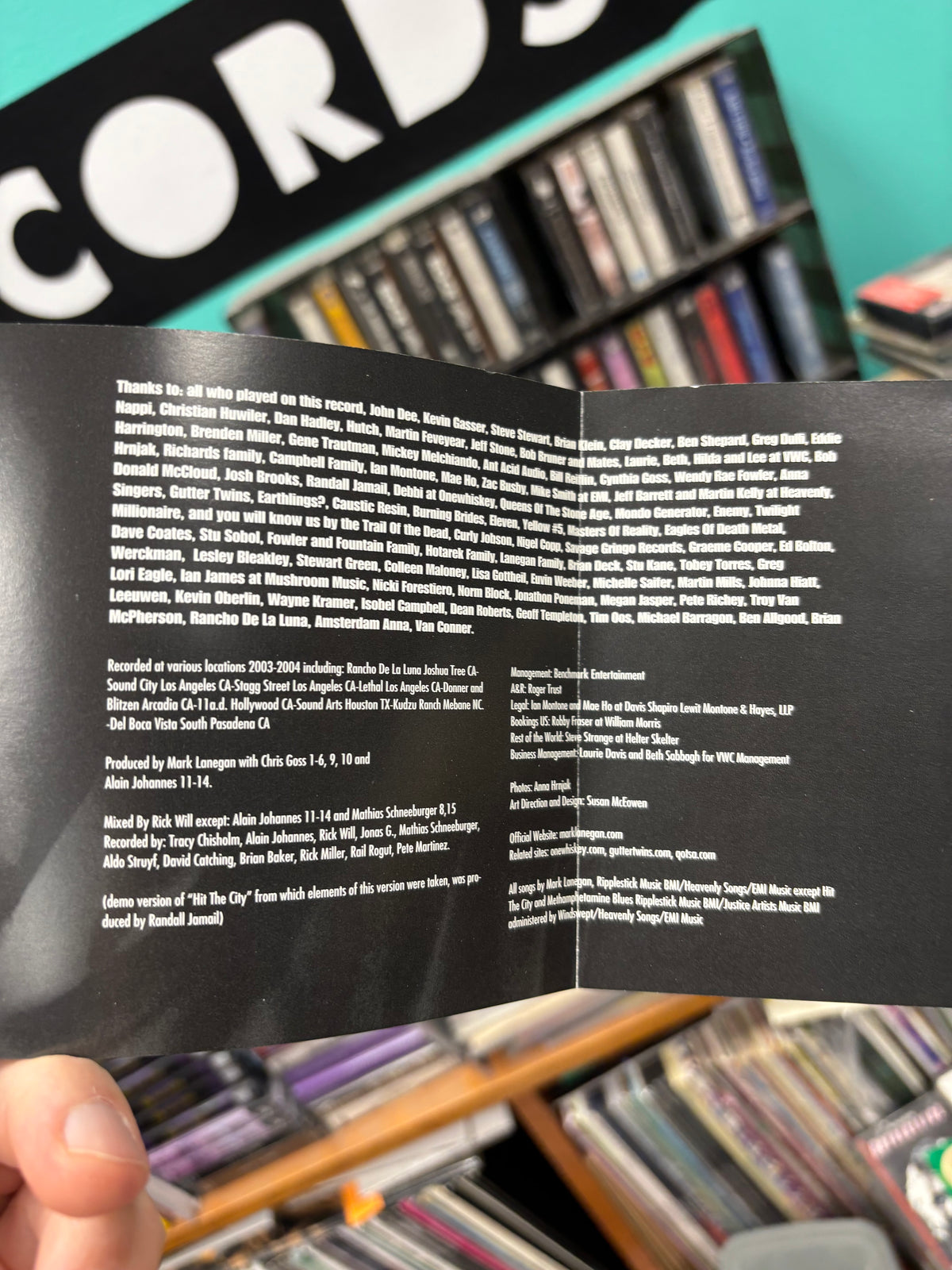 Mark Lanegan Band: Bubblegum, CD, Beggars Banquet, Playground Music Scandinavia, Scandinavia 2004