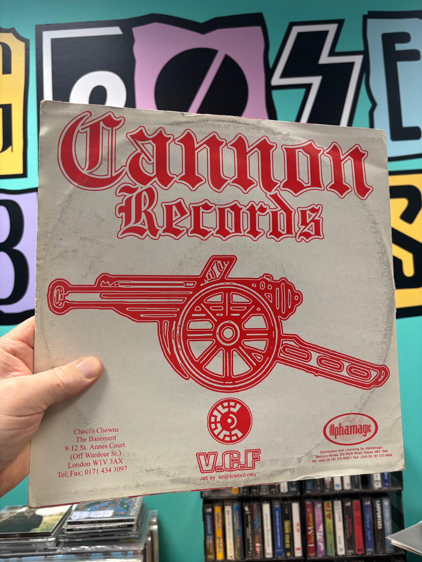 Choci, Cai & Ford: Moon 5, 12inch, Promo, White label, Cannon Records, UK 1998