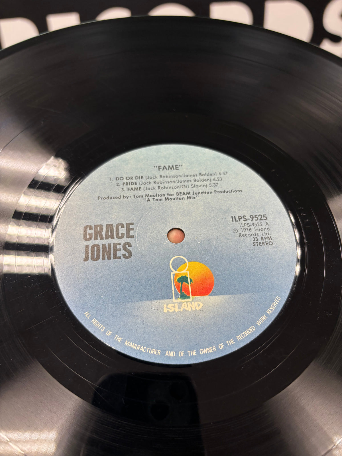 Grace Jones: Fame, LP, gatefold, Partially Mixed, Island Records, Sweden 1978