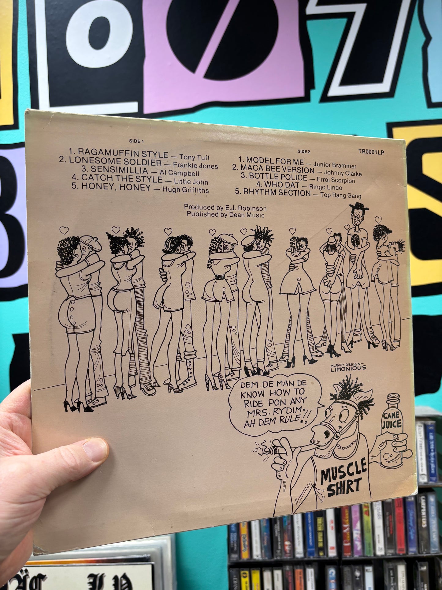 Ride The Rhythm, LP, Compilation, Top Rank, UK 1985