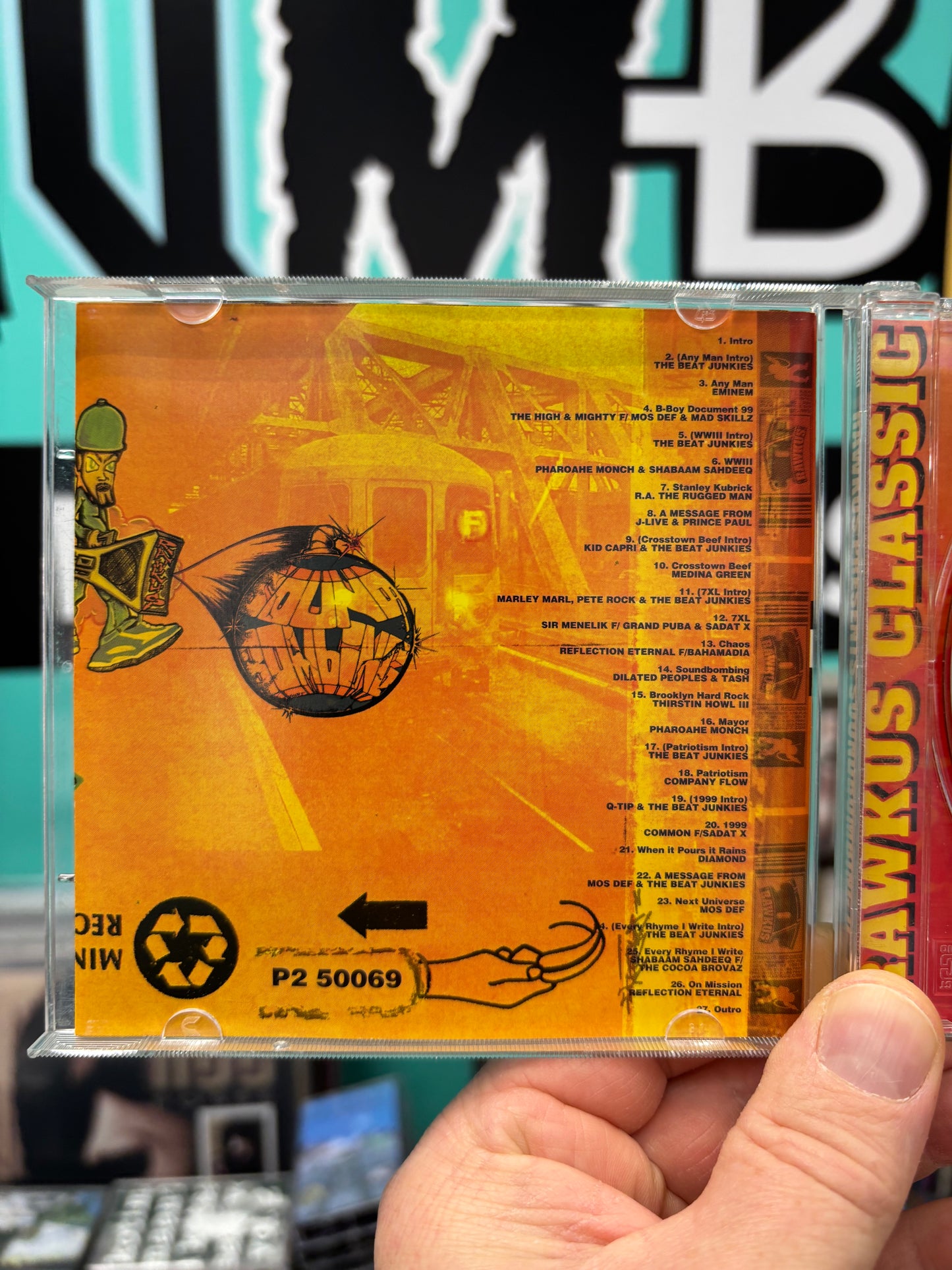 Rawkus Presents Soundbombing II, CD, 1st pressing, Mixed, Rawkus, US 1999