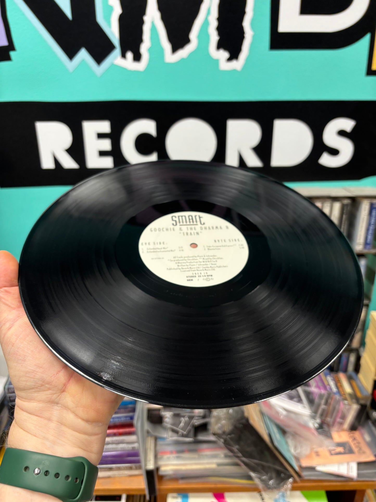 Goochie & Dharma B: Train, 12inch, Smart Records Copenhagen, Denmark 1994?