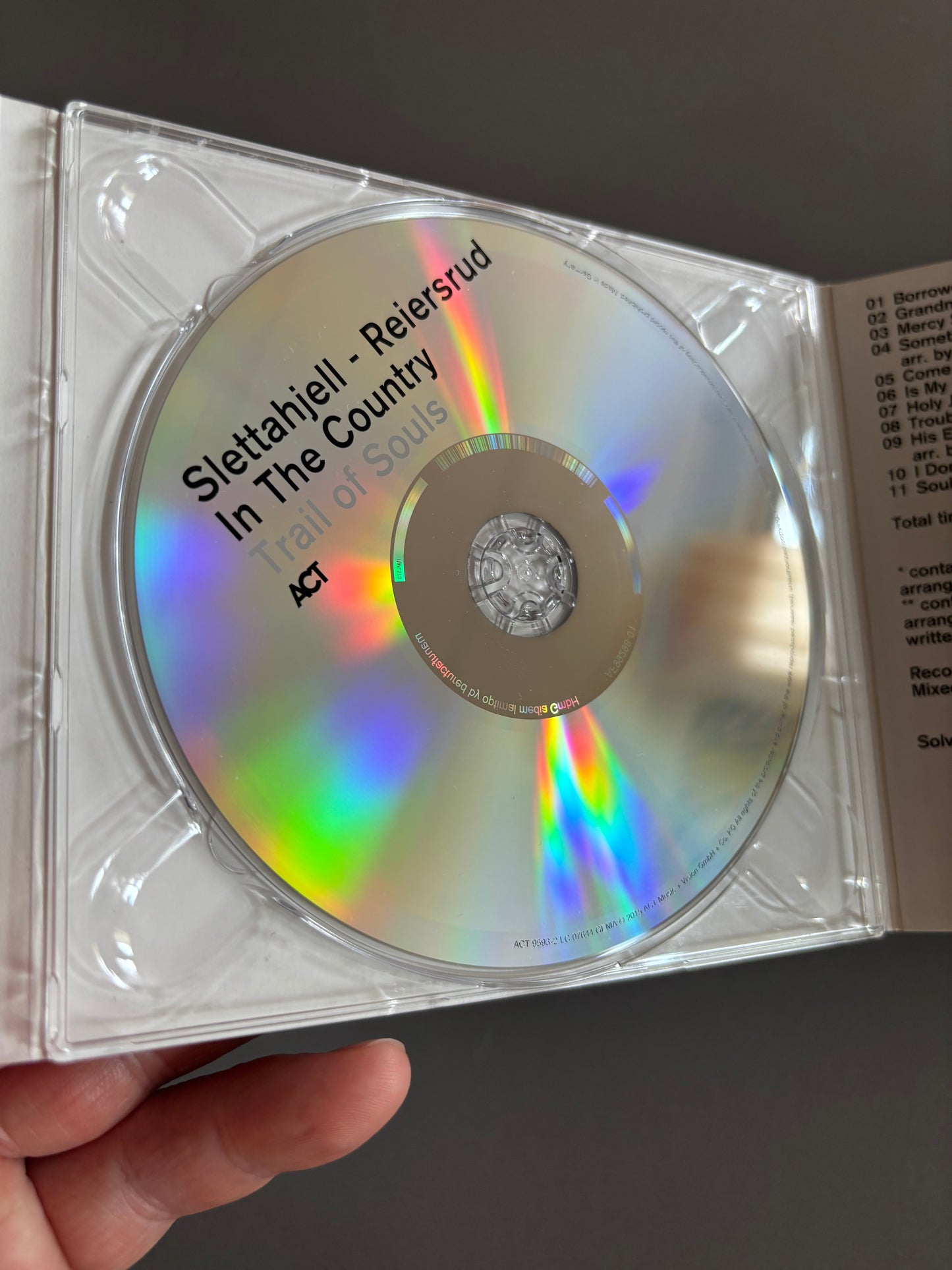 Solveig Slettahjell - Knut Reiersrud - In The Country: Trail of Souls, CD, 1st pressing, Only CD pressing, ACT, Germany 2015