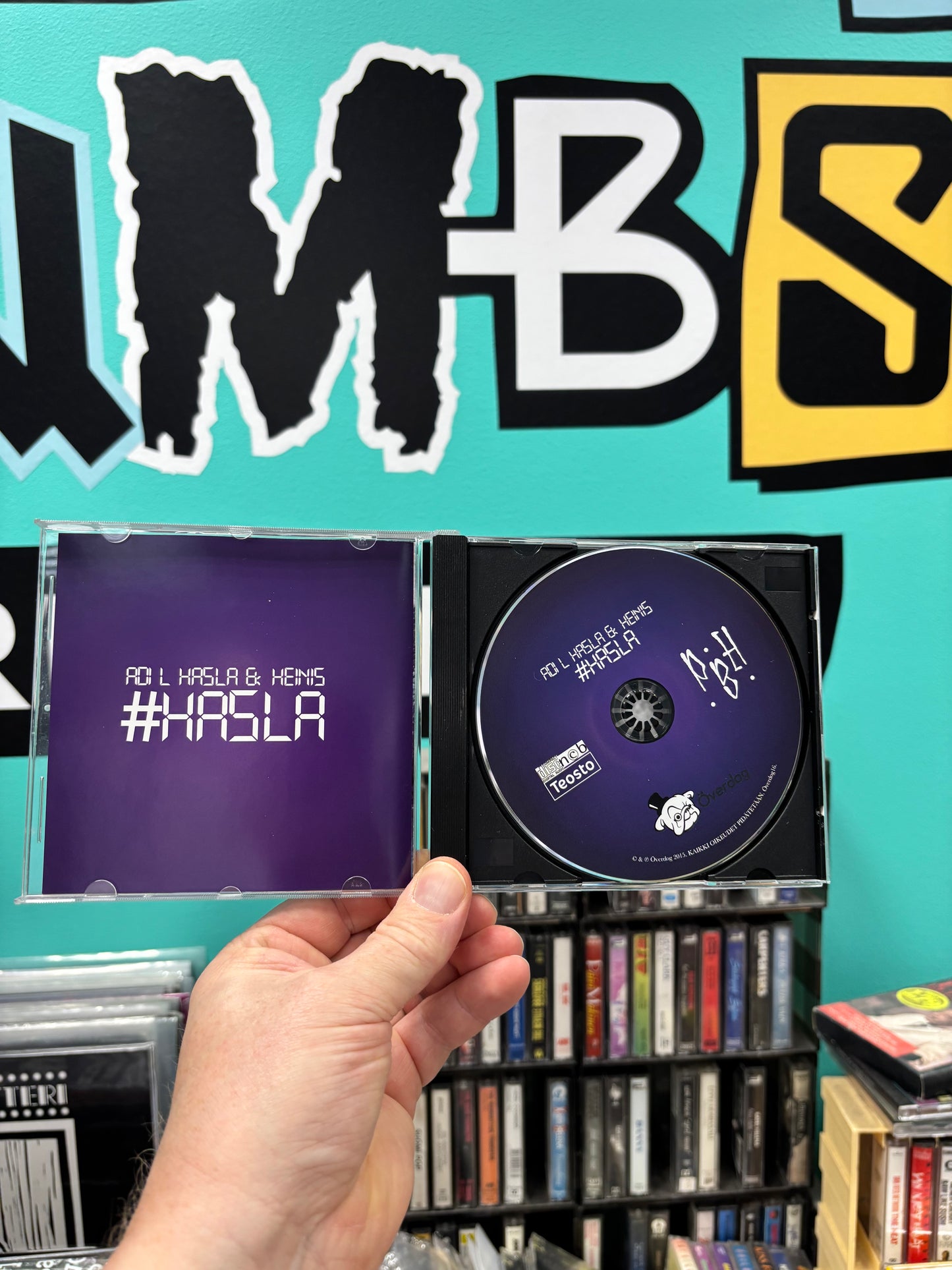 Adi L Hasla & Heinis: #Hasla, CD, 1st pressing, Only CD pressing, Överdog, Finland 2015