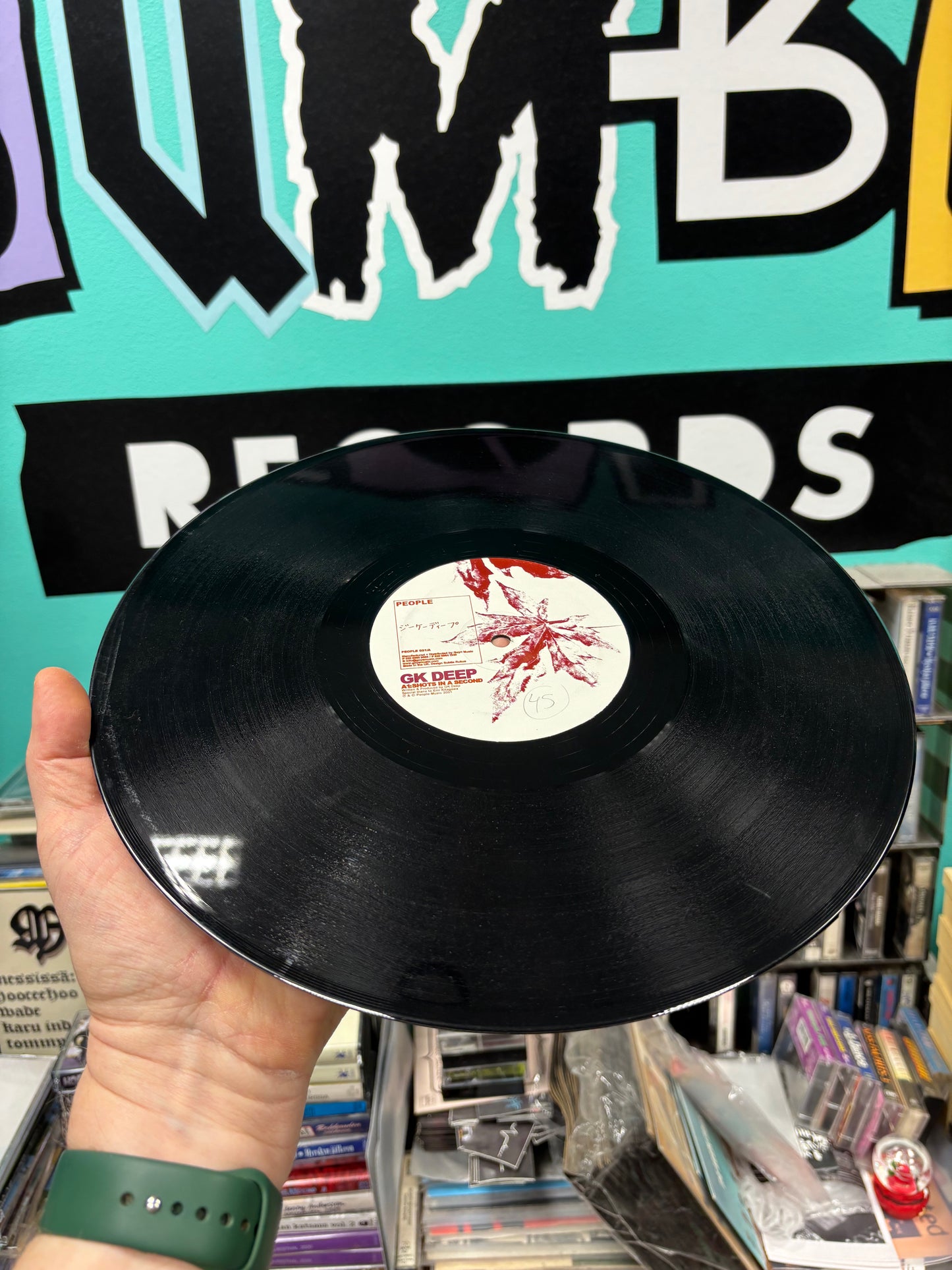 GK Deep: Shots In A Second, 12inch, Only official pressing, People, UK 2001