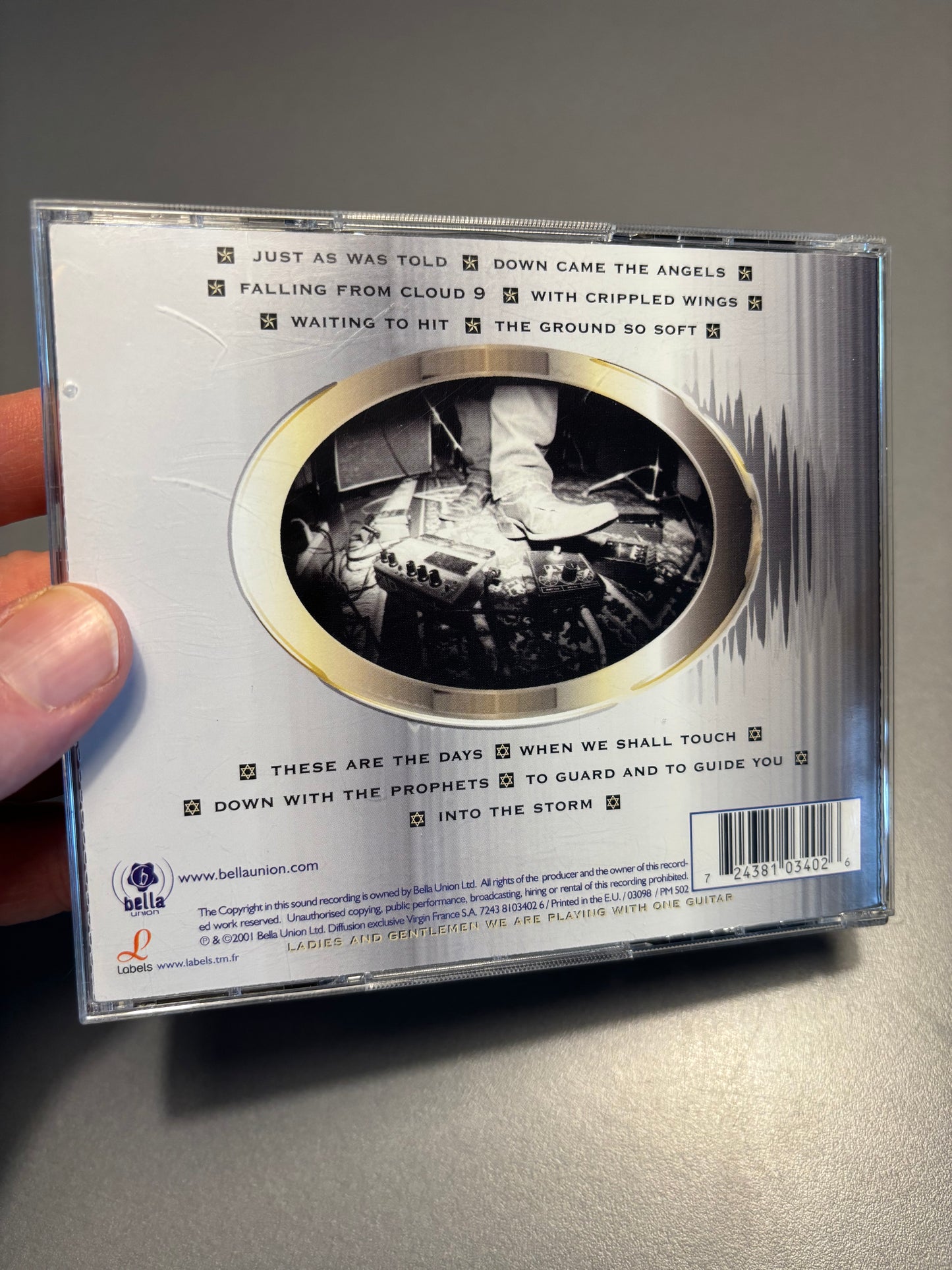 Lift To Experience - The Texas - Jerusalem Crossroads, 2CD, 1st pressing, Bella Union, Labels, France 2001