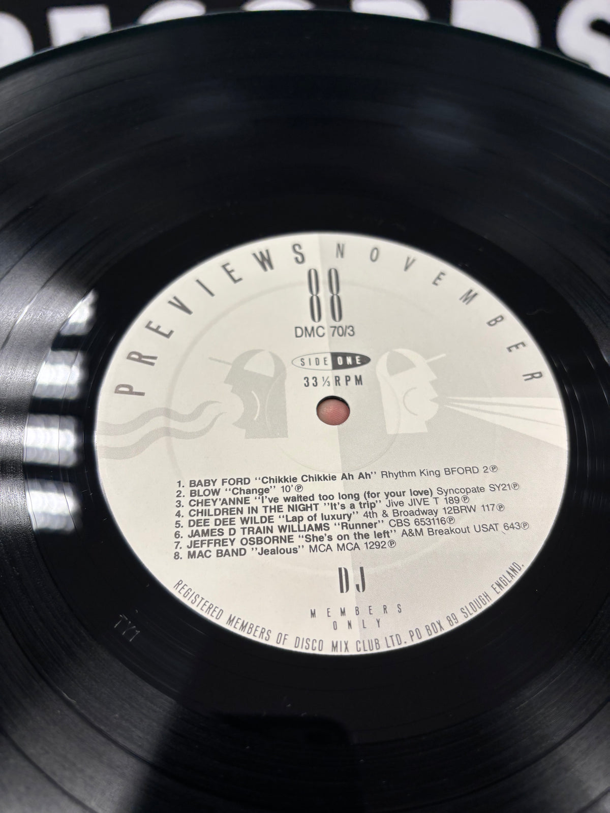 DMC - November 88 - Previews, LP, compilation, Only pressing, DMC, UK 1988