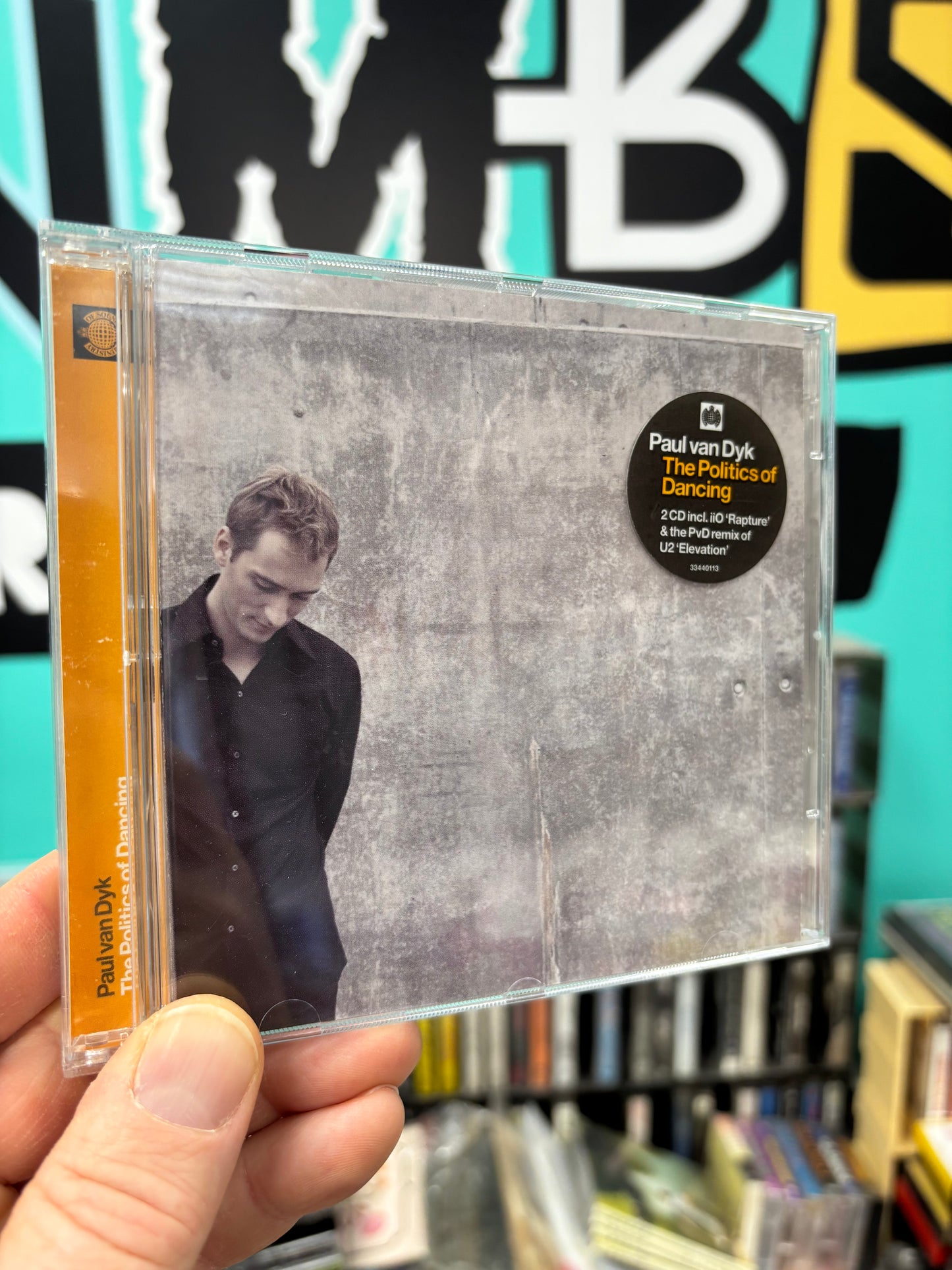 Paul van Dyk: The Politics of Dancing, 2CD, compilation, mixed, Bonnier Music, Ministry of Sound, Sweden 2001